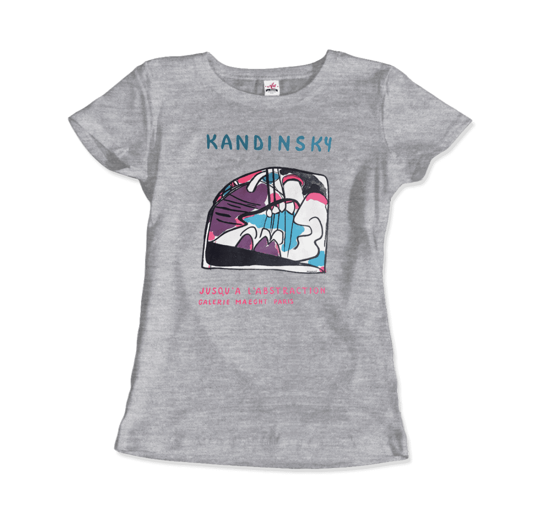 Wassily Kandinsky - Jusqu'a l'Abstraction 1960 Artwork T-Shirt