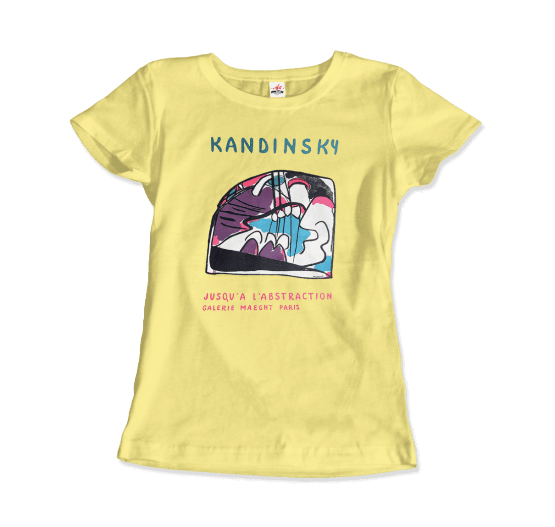 Wassily Kandinsky - Jusqu'a l'Abstraction 1960 Artwork T-Shirt