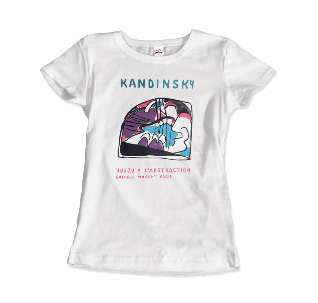 Wassily Kandinsky - Jusqu'a l'Abstraction 1960 Artwork T-Shirt