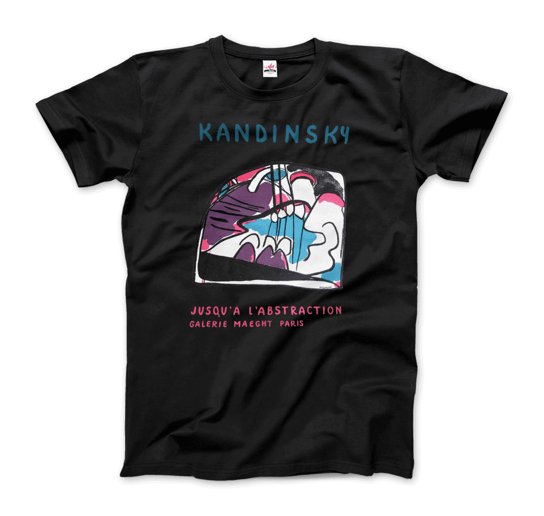 Wassily Kandinsky - Jusqu'a l'Abstraction 1960 Artwork T-Shirt