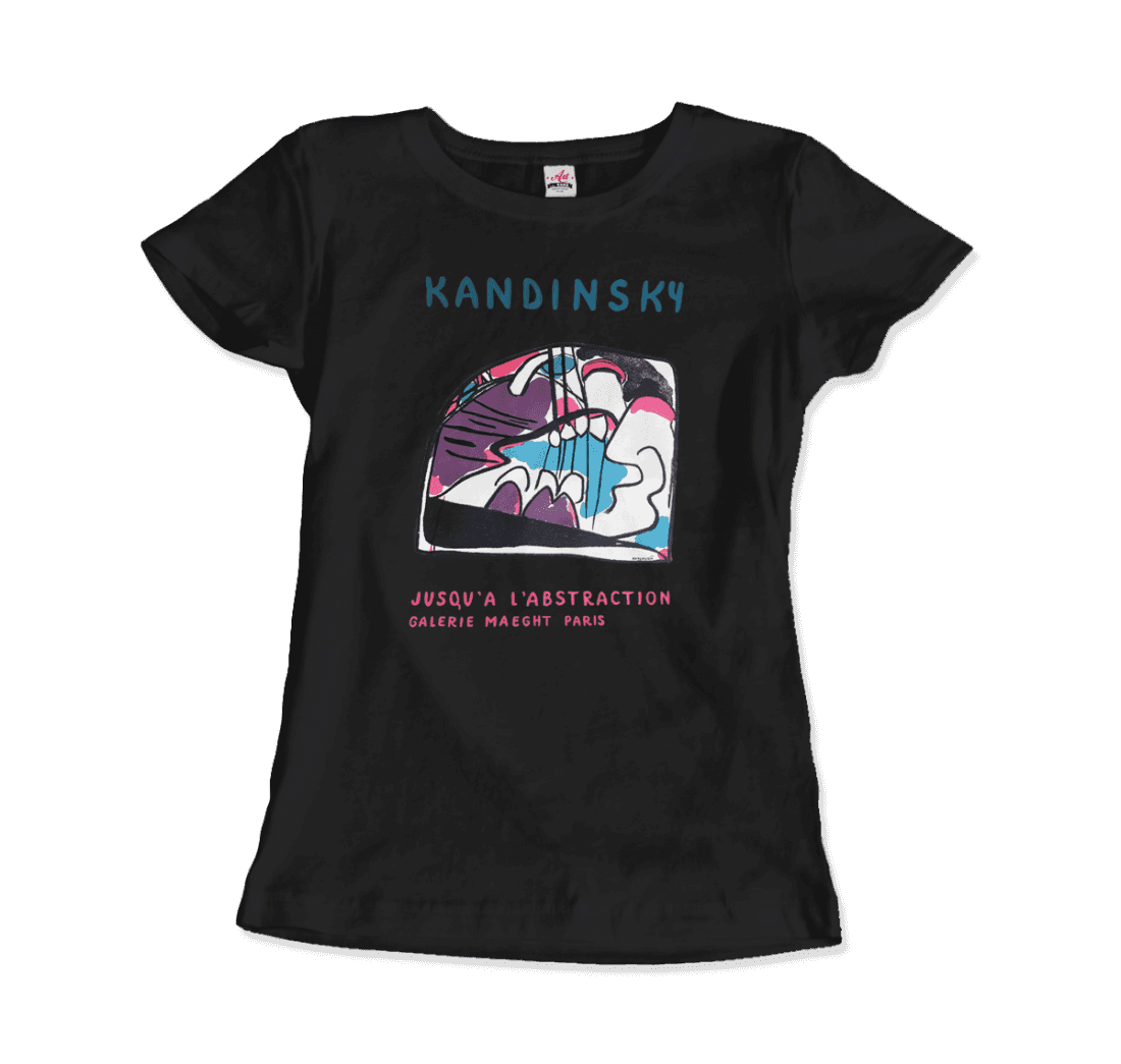 Wassily Kandinsky - Jusqu'a l'Abstraction 1960 Artwork T-Shirt