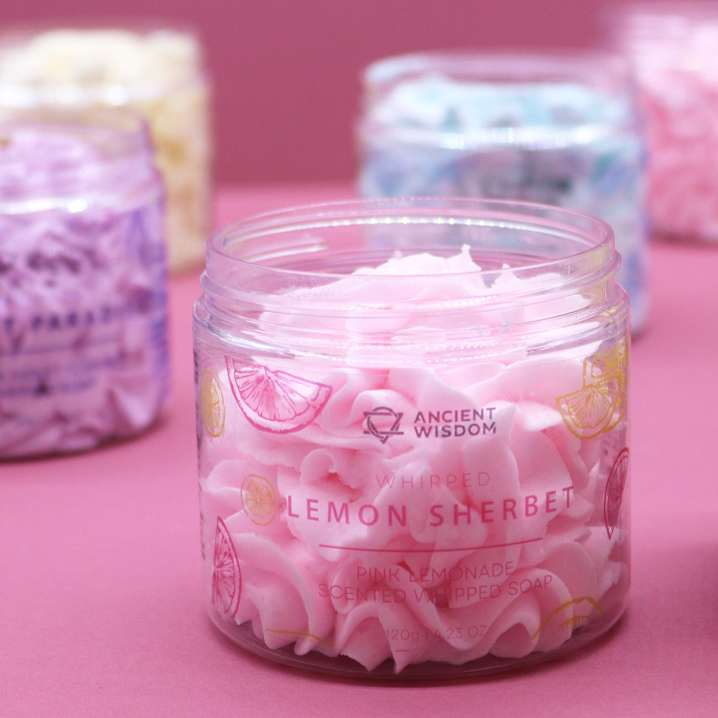 Pink Lemonade Schlagseife 120g