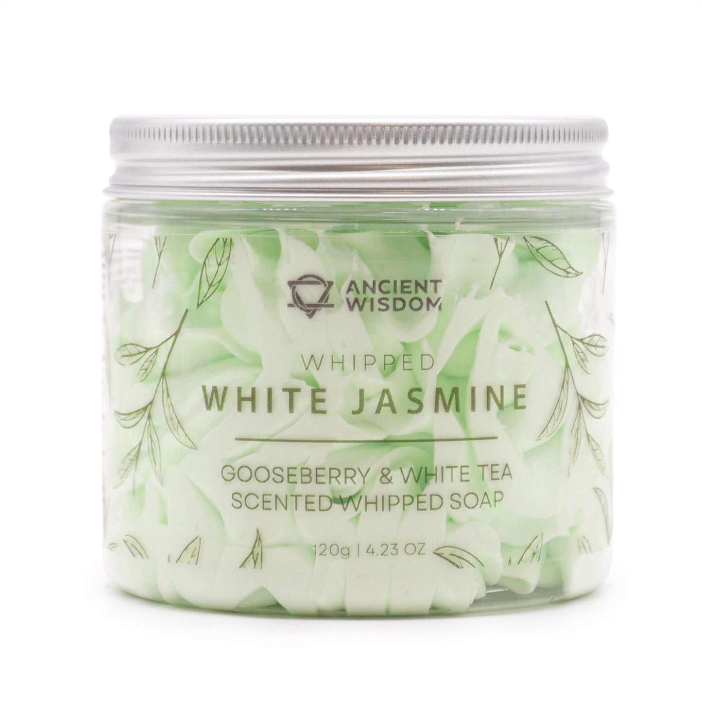 Schlagseife mit Stachelbeere und weißem Tee, 120 g