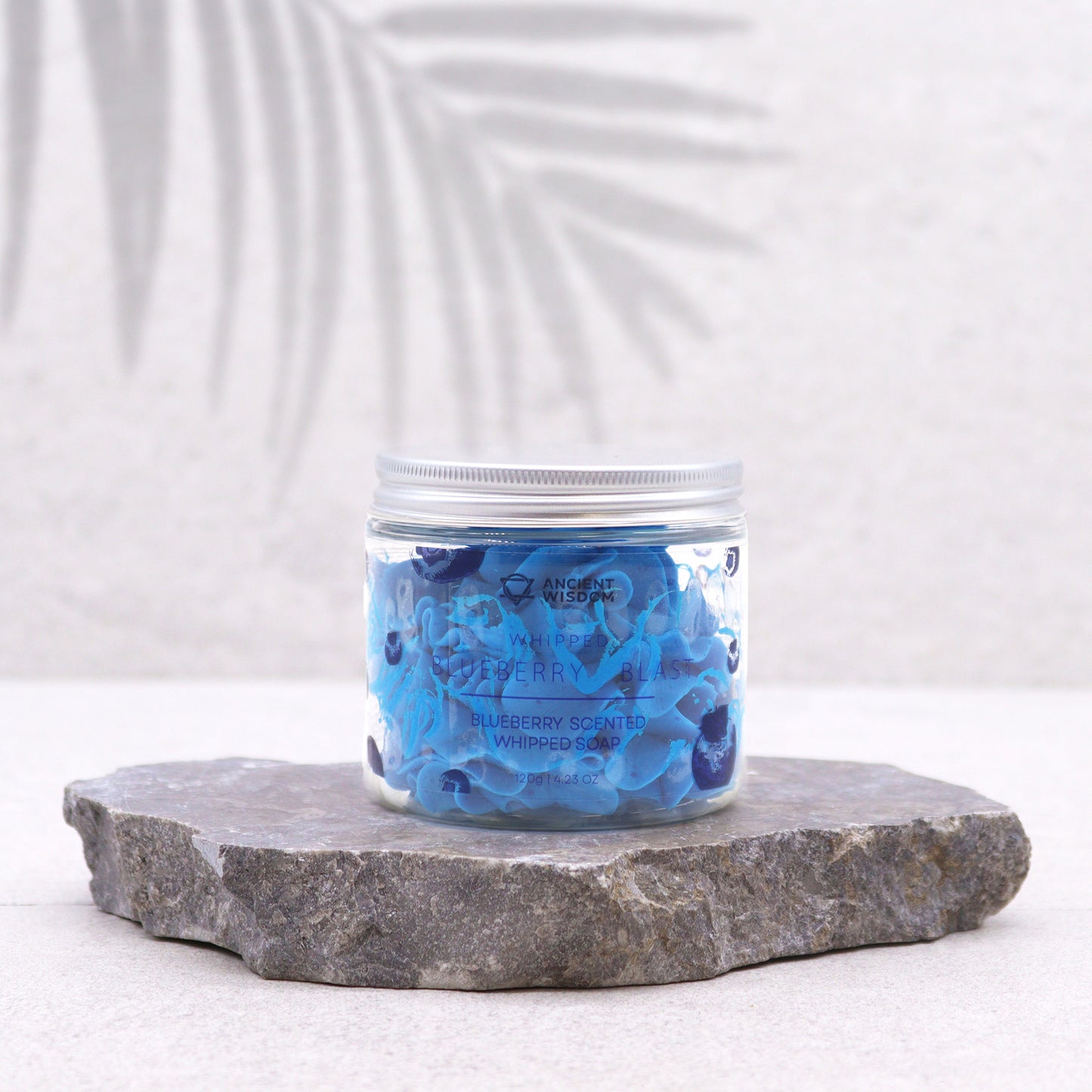 Blaubeer-Schlagseife 120g