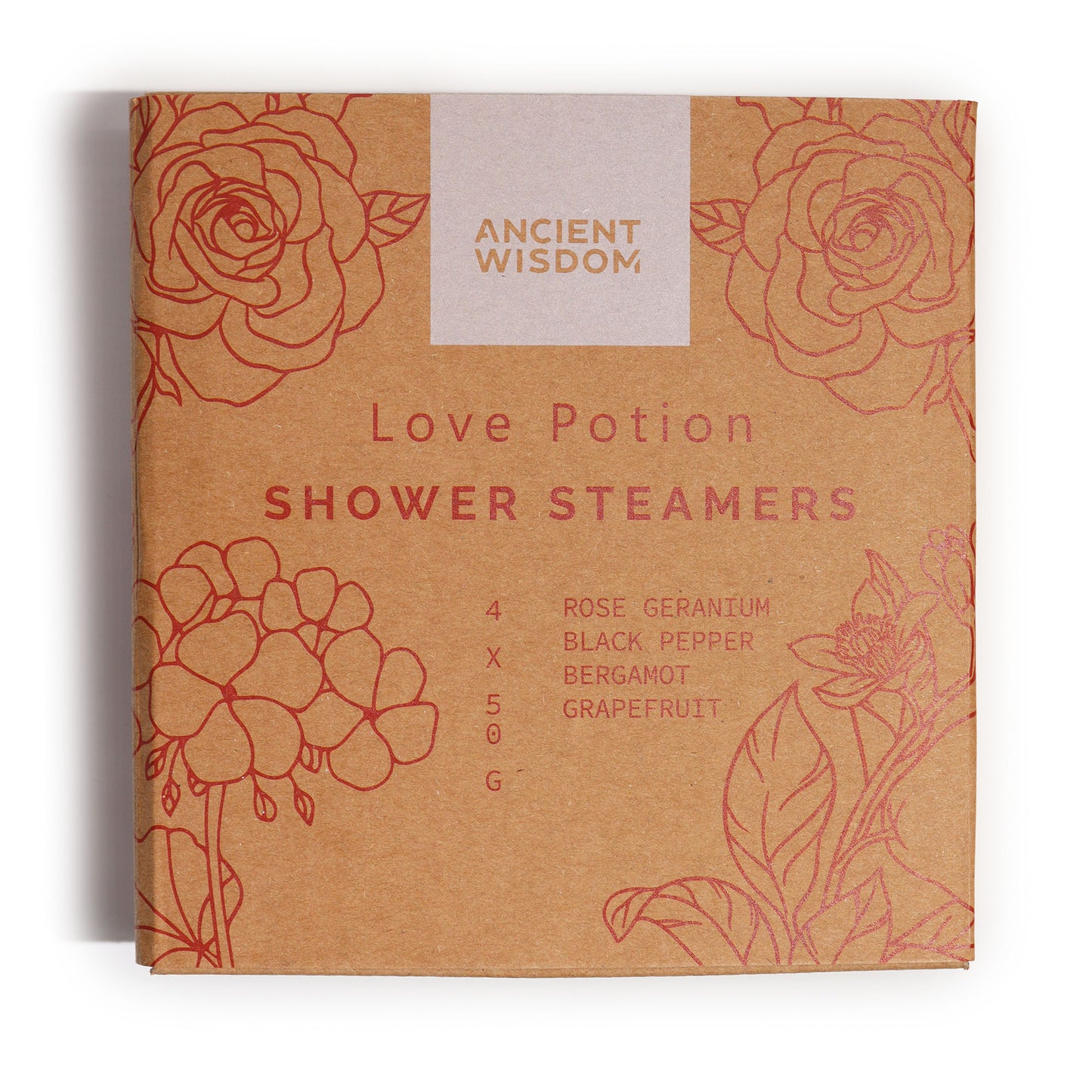 Zen Shower Steamers - Therapie-Wellness-Geschenkset - Liebestrank