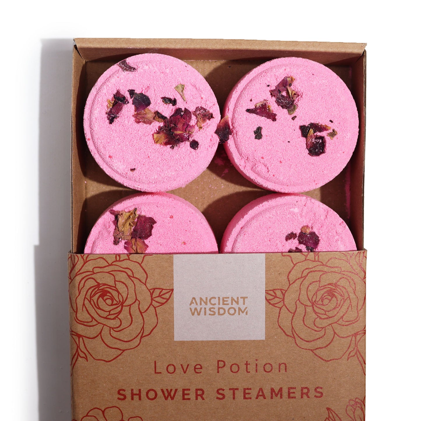 Zen Shower Steamers - Therapie-Wellness-Geschenkset - Liebestrank