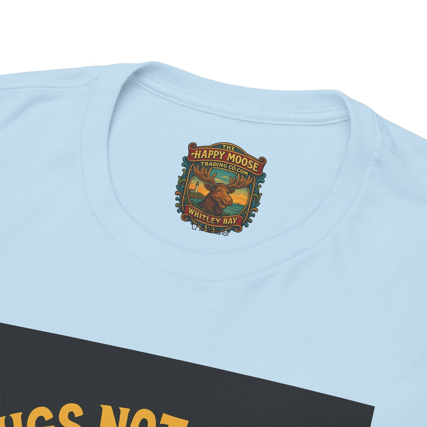 Pugs Not Drugs T-Shirt | Funny Pug Anti-Drug Design