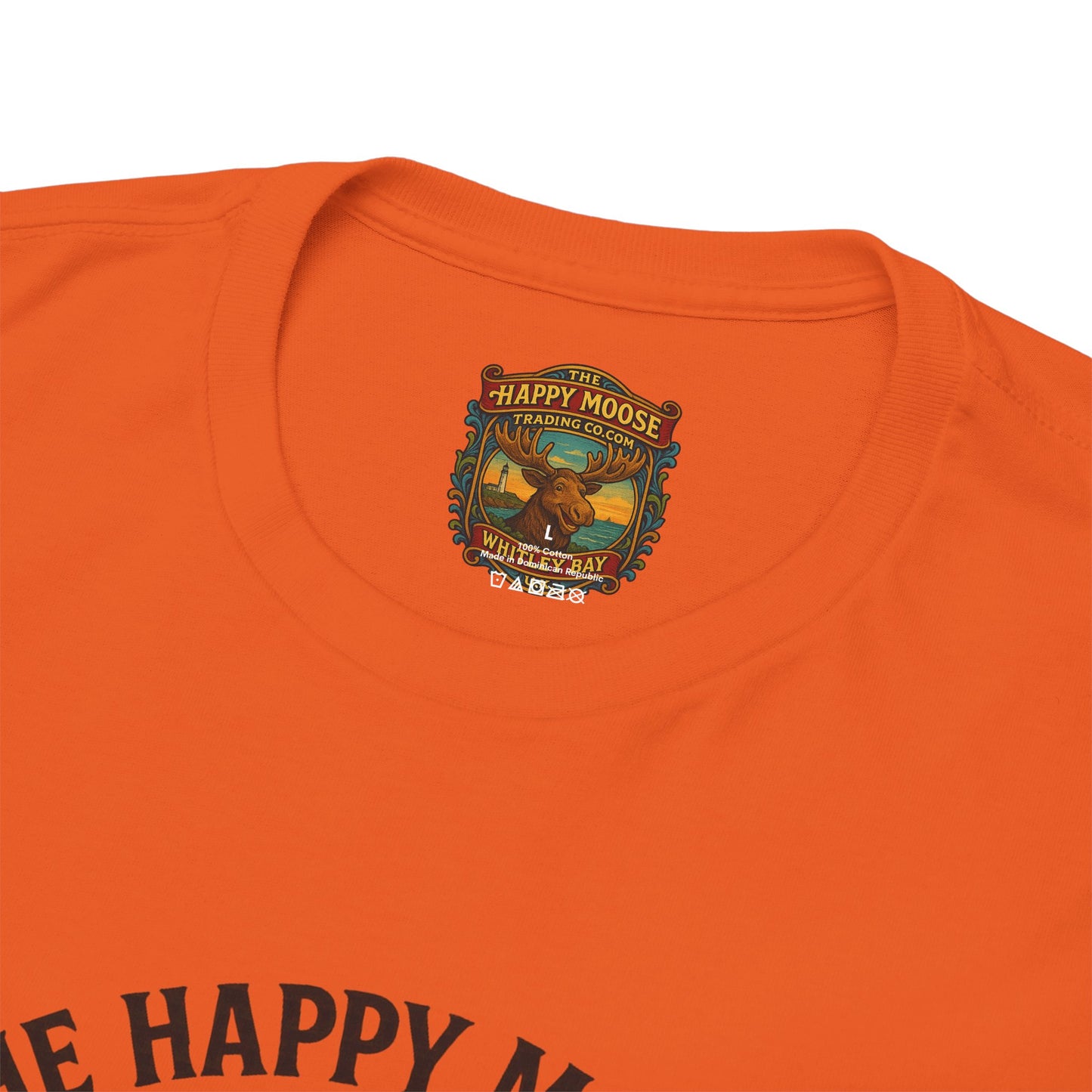 Happy Moose Motorcycle Club Route 66 T-Shirt | Moose Biker Tee