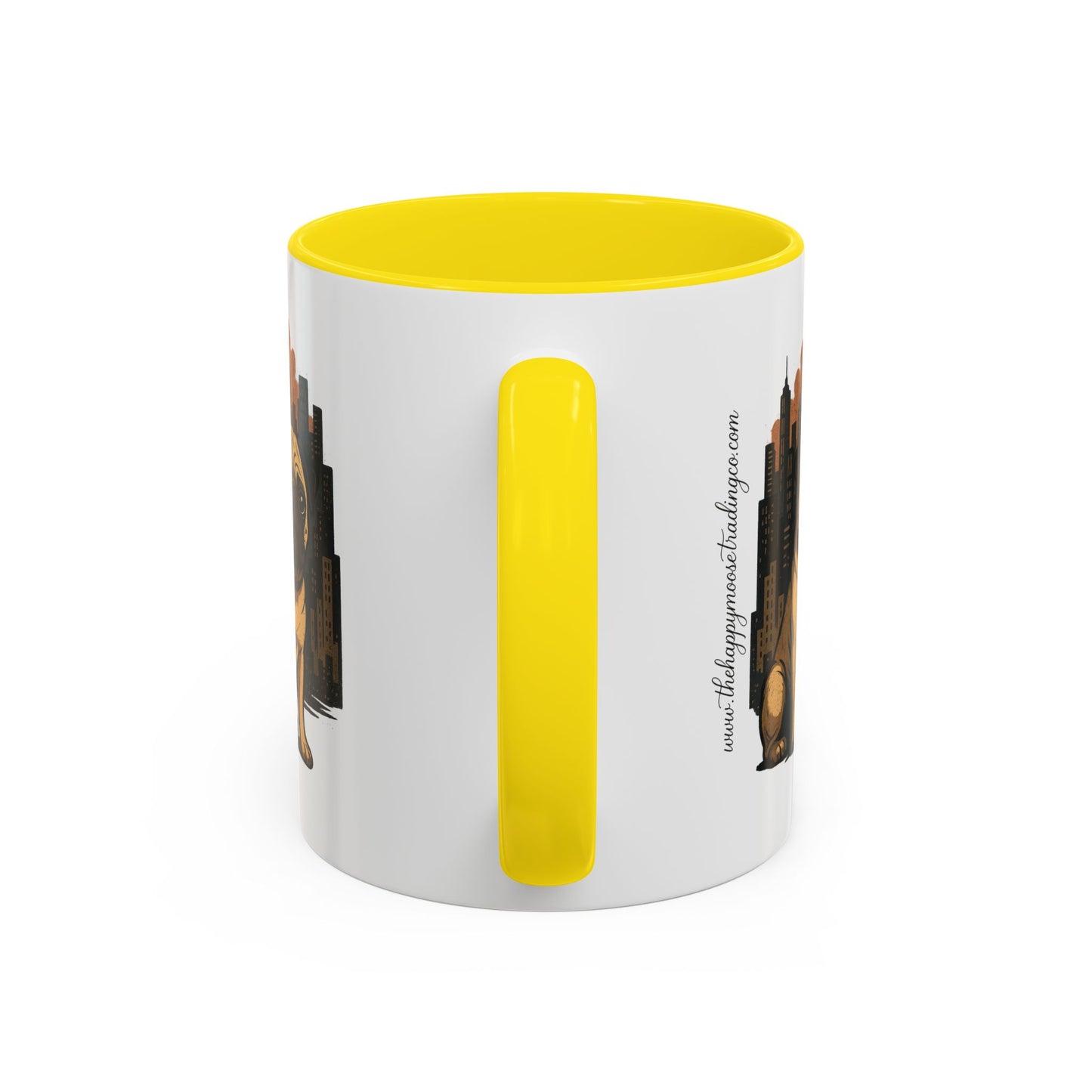 My Pug Mug Coffee Mug — Rustic Mountain Sunset Design