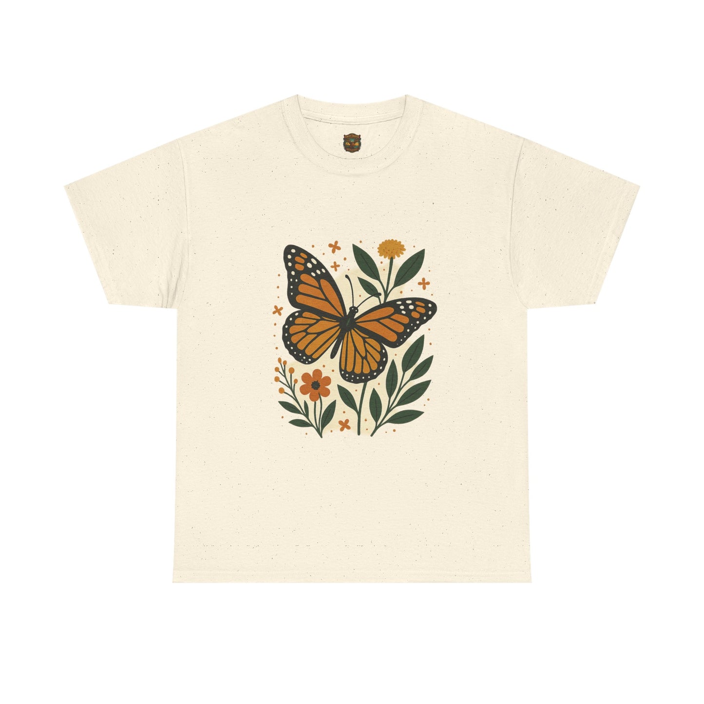 Butterfly T-Shirt — Delicate Monarch Tee for Nature Lovers