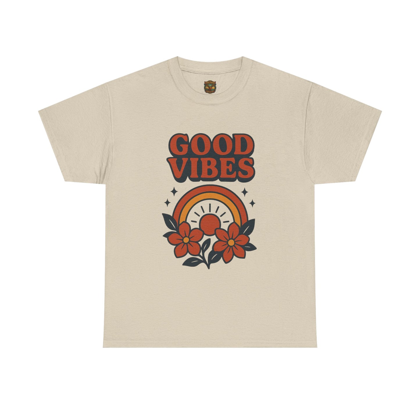 Good Vibes T-Shirt | Positive Typography Tee