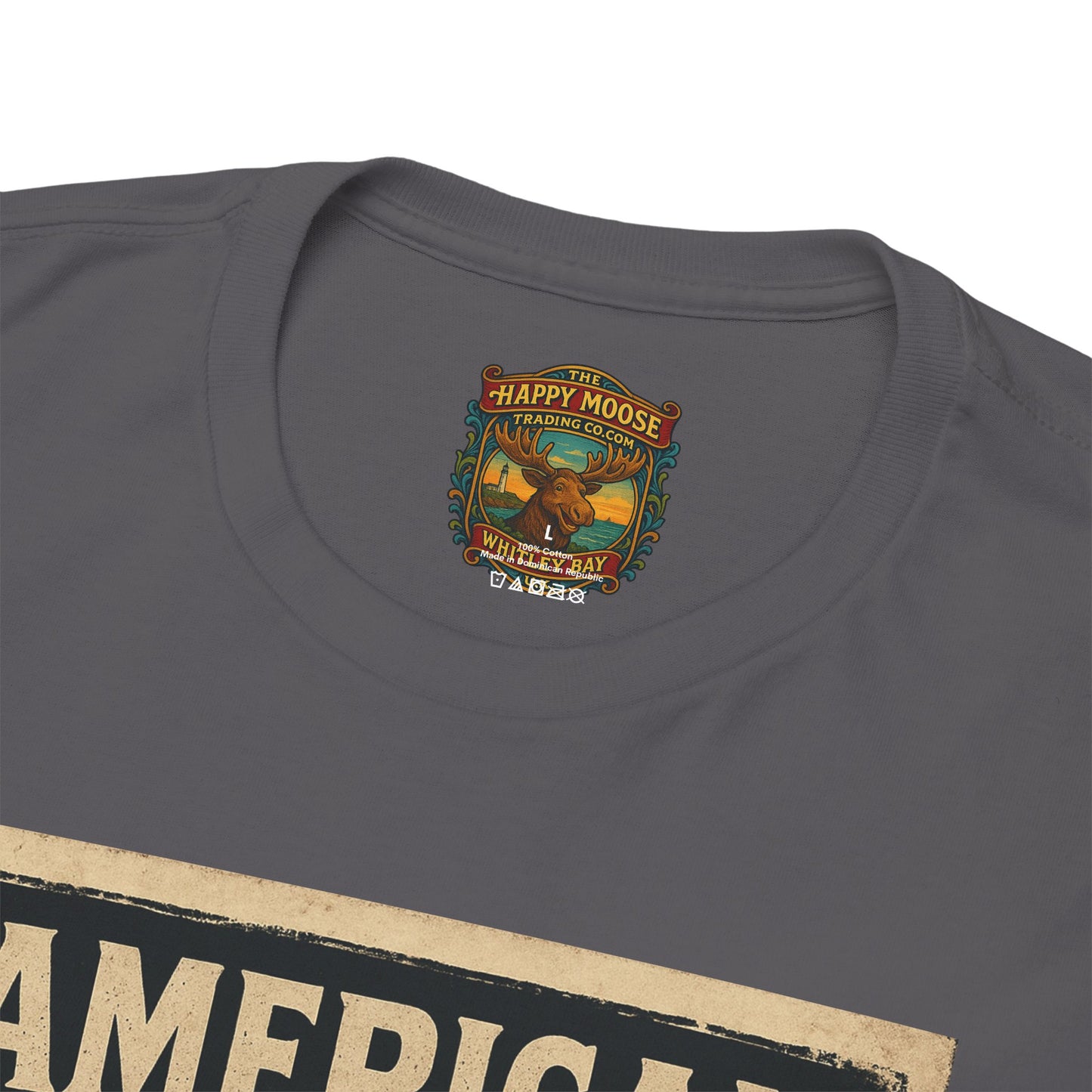 American Iron motorcycle poster Tee | Born to Ride vintage biker graphic T-Shirt