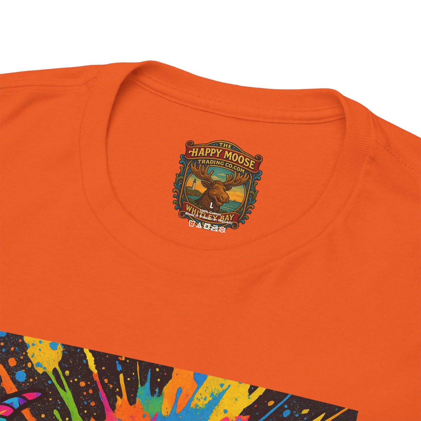 Psychedelic Highland Cow T-Shirt | Retro Rainbow Cow Art 4