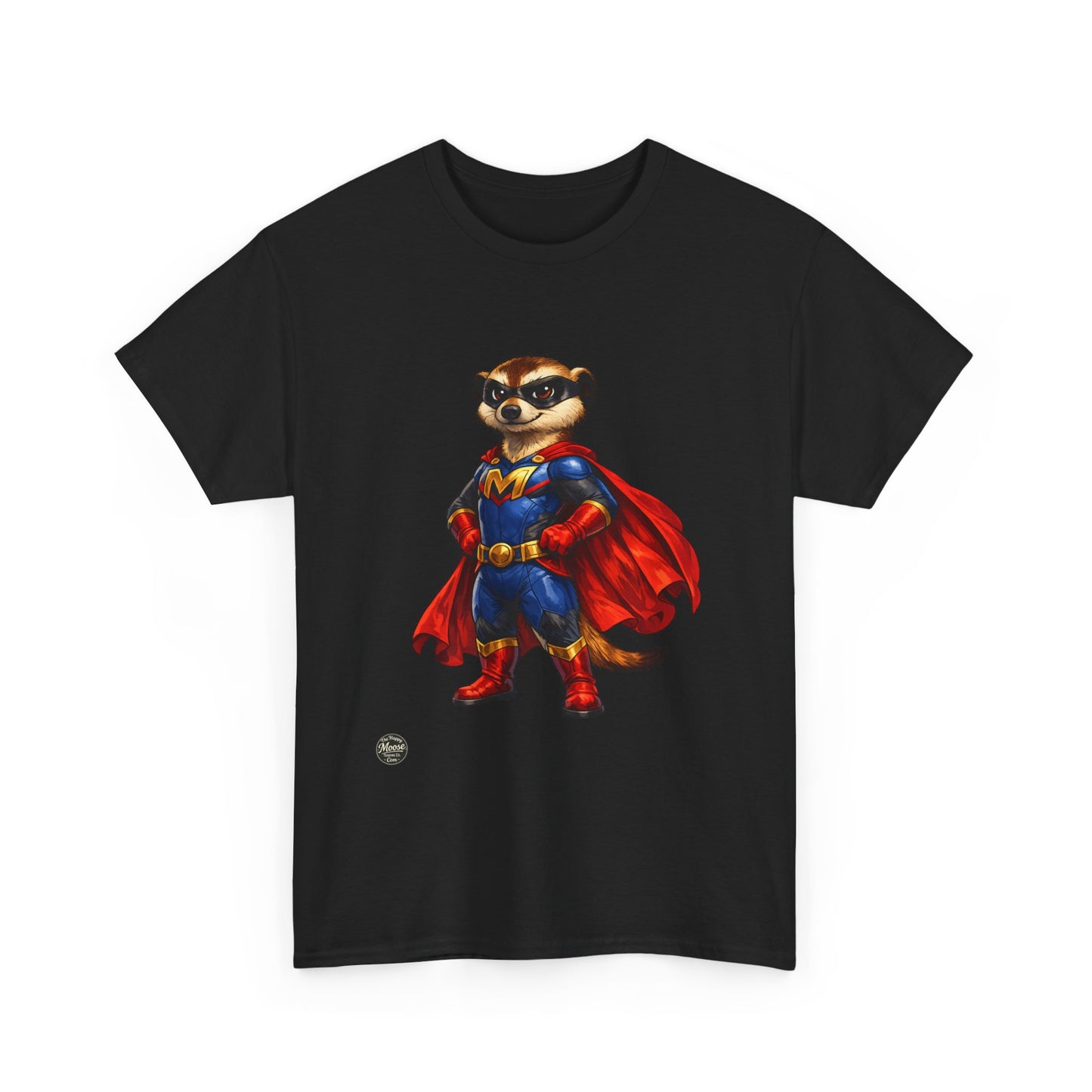 Super Meerkat T-Shirt — Cute Superhero Animal Tee