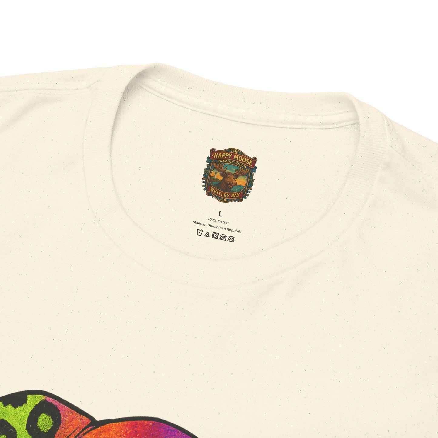 Colorful Leopard Print Elephant T-Shirt