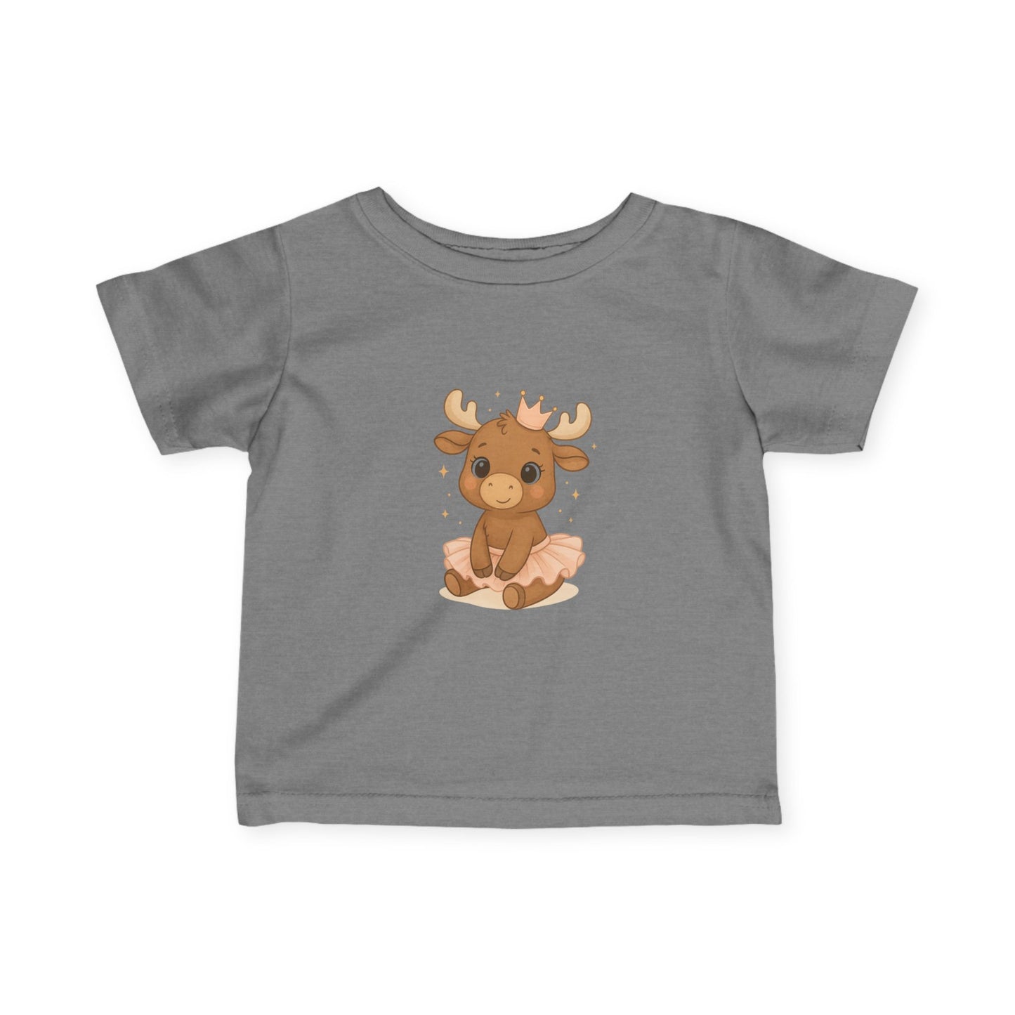 Cute Baby Moose Tee — Adorable Woodland Infant Shirt