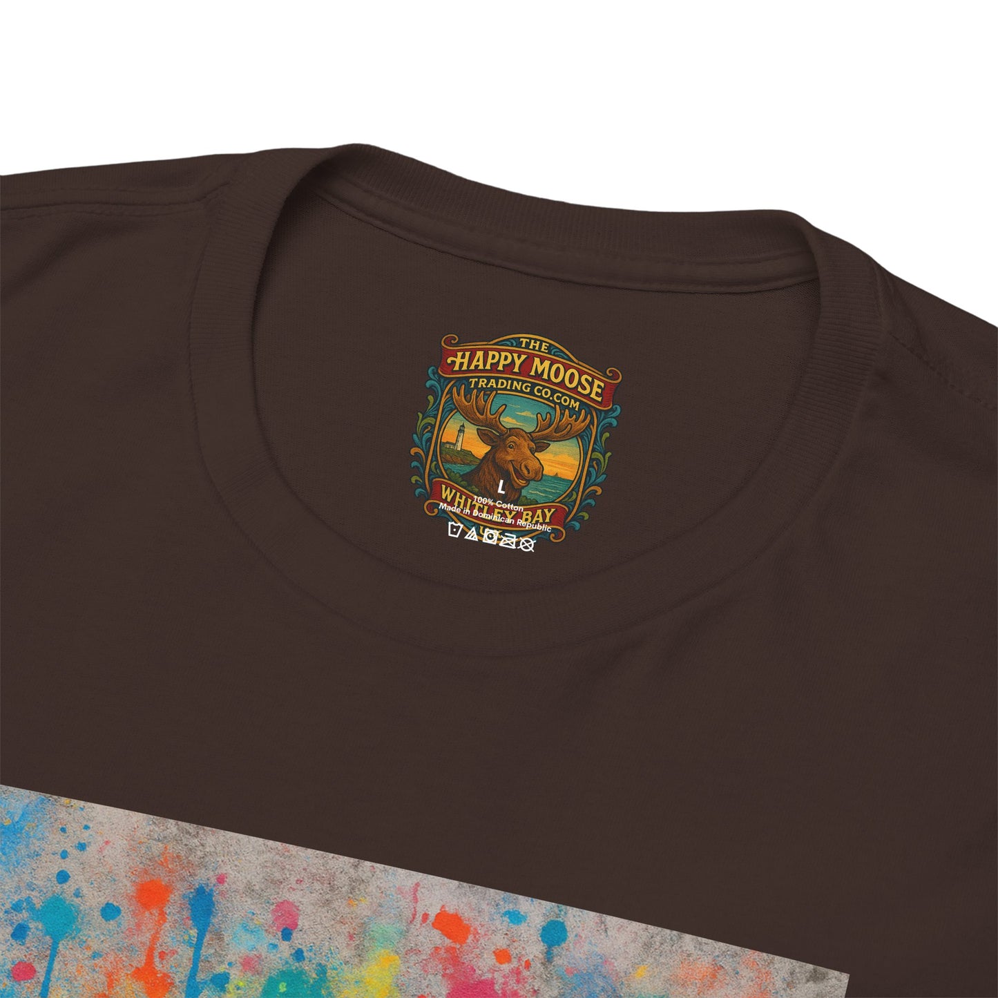 Psychedelic Highland Cow T-Shirt | Retro Rainbow Cow Art 8
