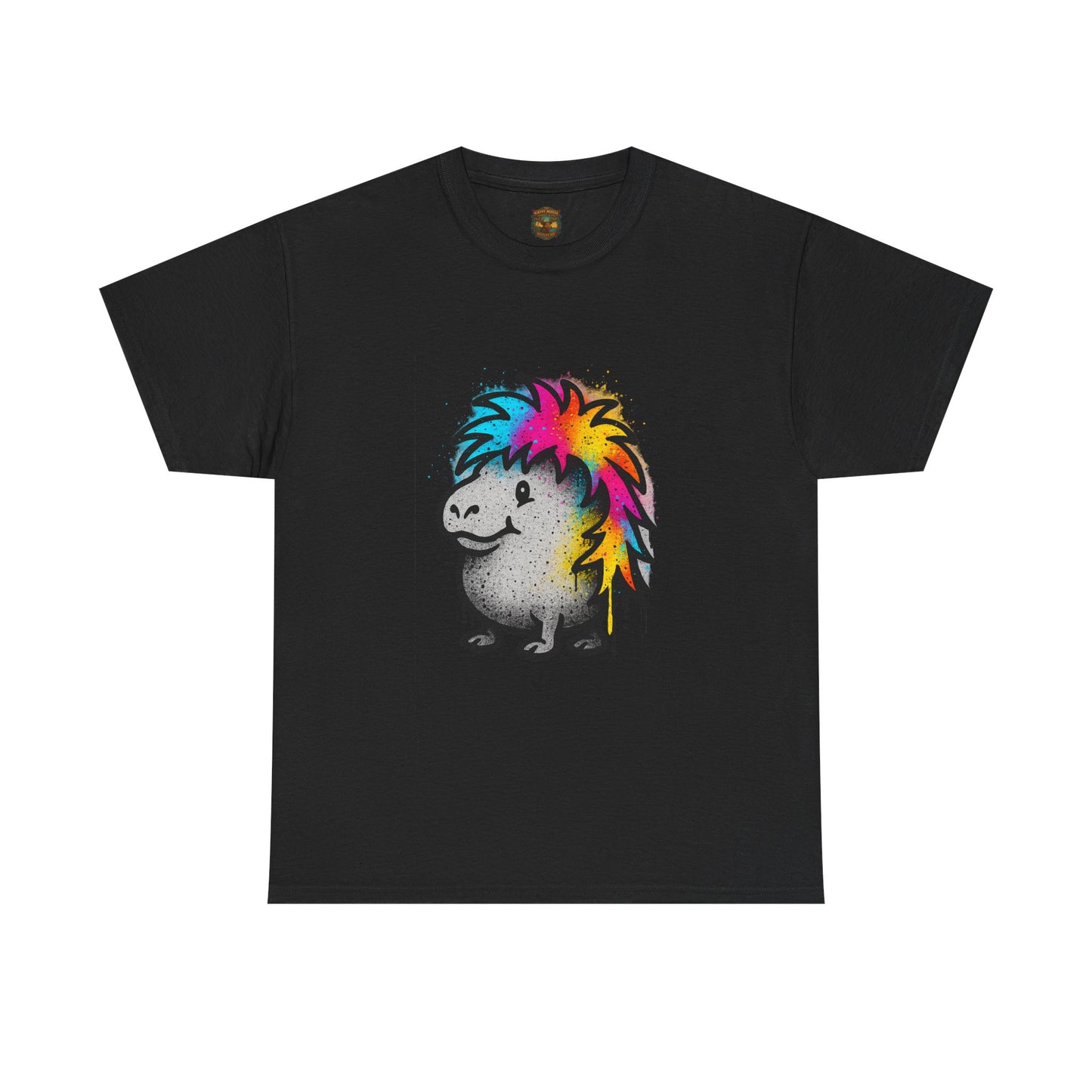 Rainbow Mohawk Quokka T-Shirt — Cute Colorful Quokka Tee