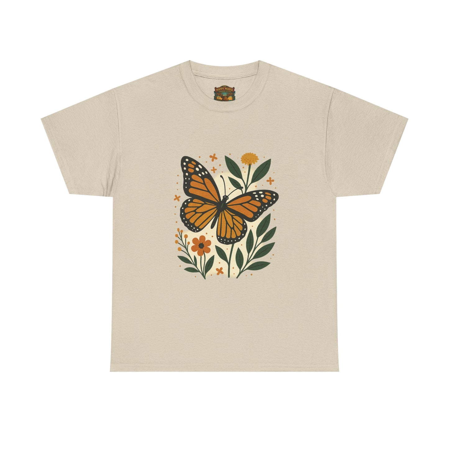 Butterfly Tee | Butterfly Graphic Shirt, Nature-Inspired Tee