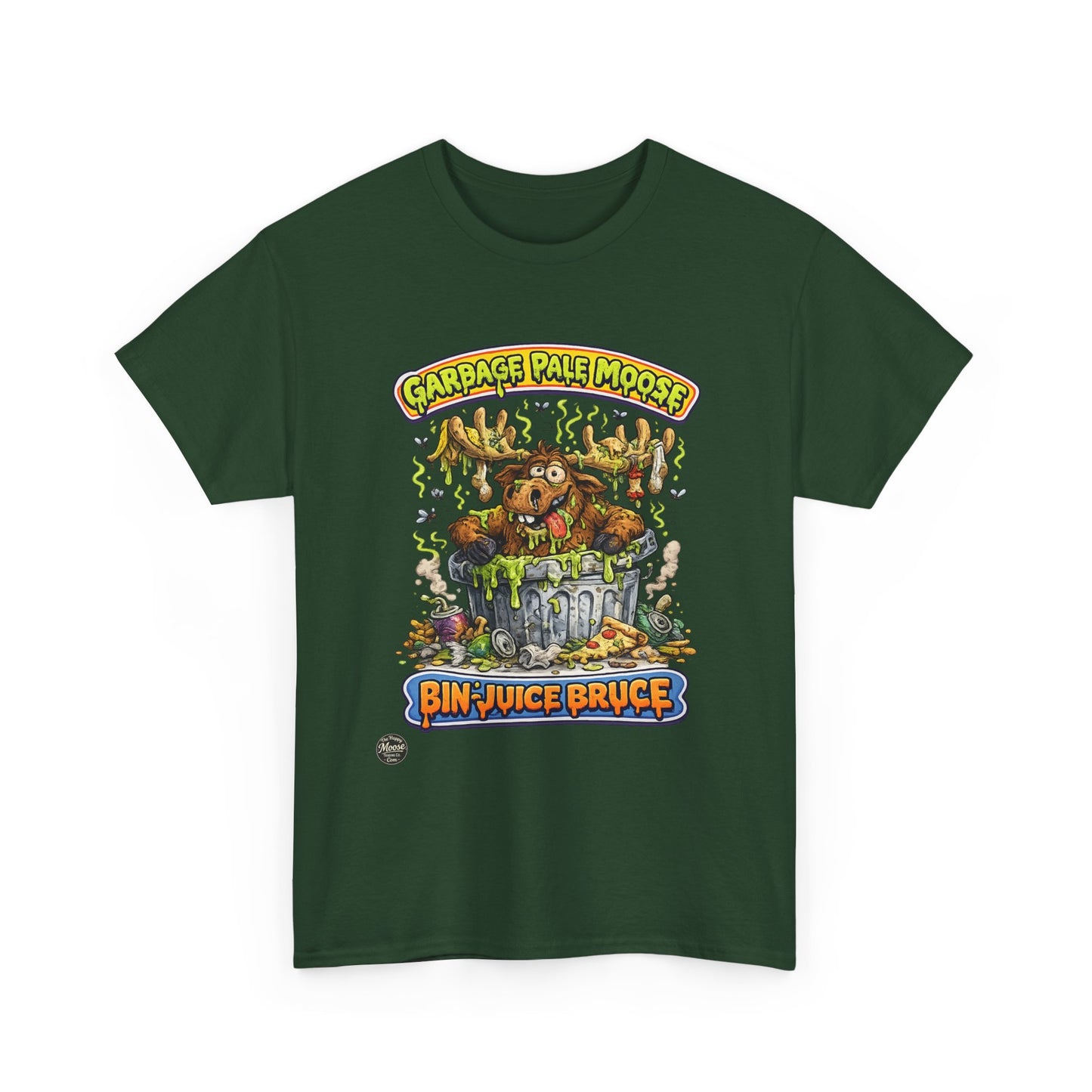 Bin Juice Bruce Garbage Pale Moose T-Shirt #G001