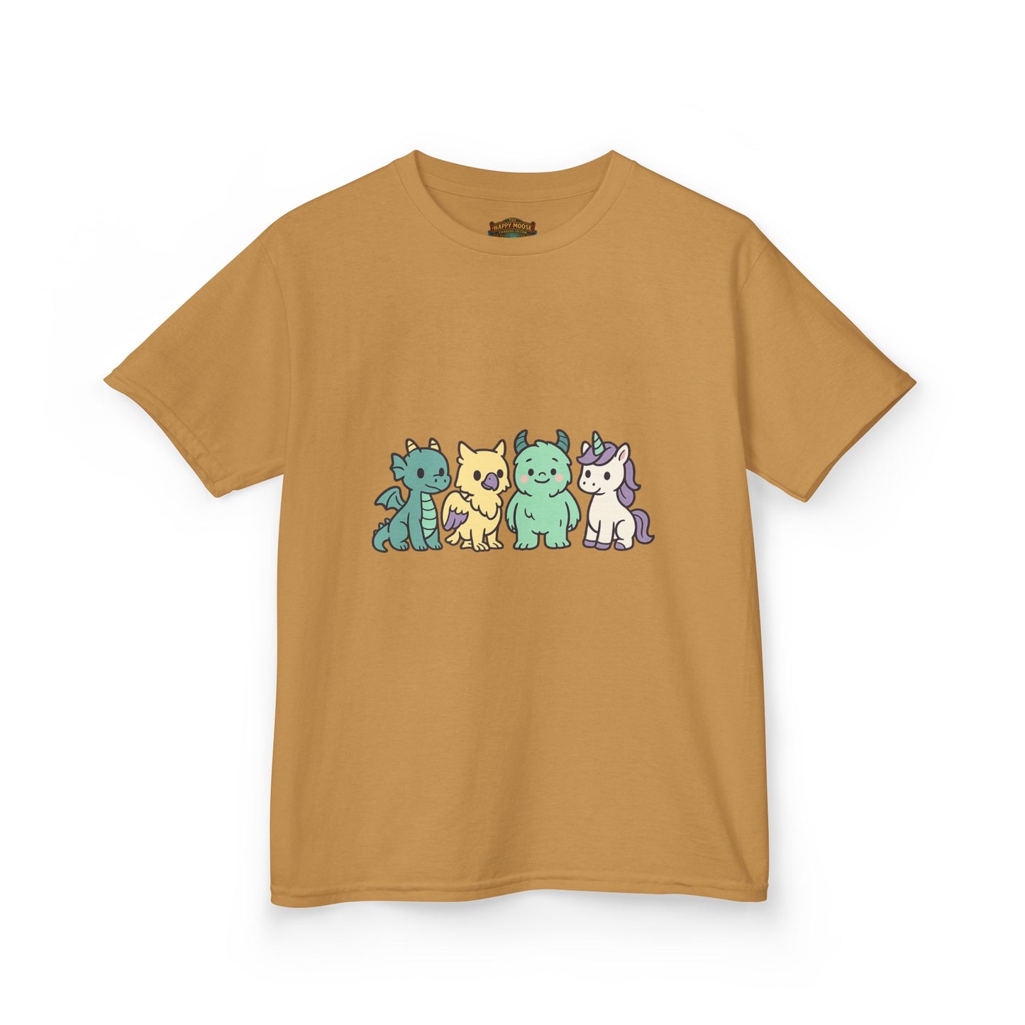Kids Cat Crew T‑Shirt — Cute Pastel Kittens Graphic Tee for Children