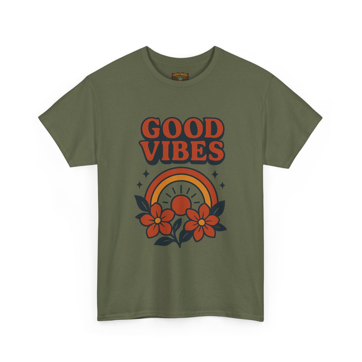 Good Vibes T-Shirt | Positive Typography Tee