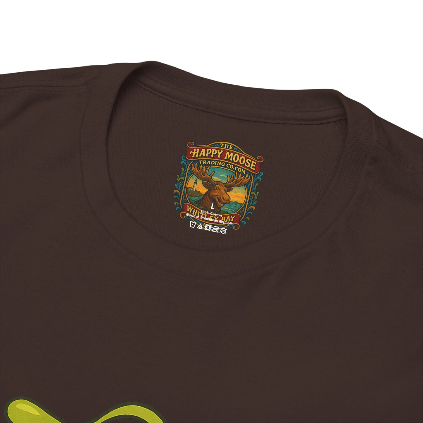 Green Alien Cartoon Tee | Funny Space Monster Illustration B