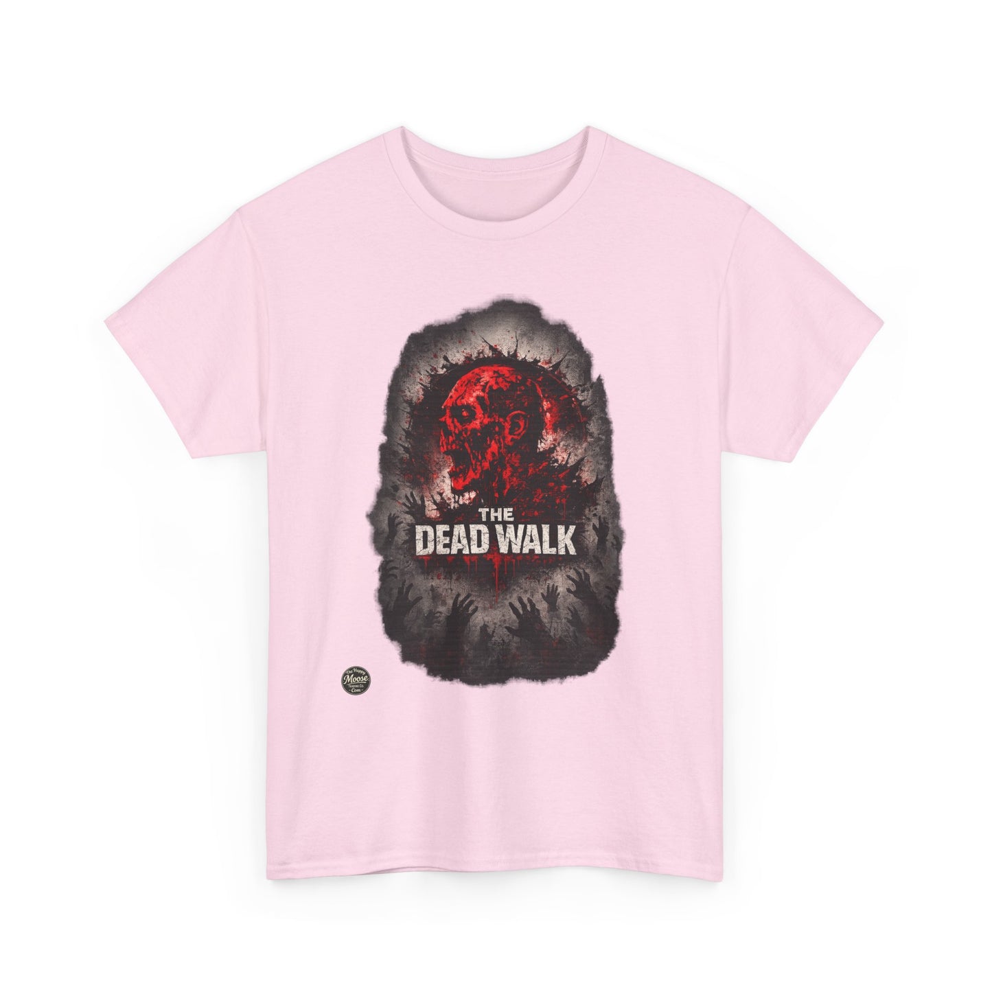 Zombie Graphic Tee — "The Dead Walk" Horror T-Shirt EZ003