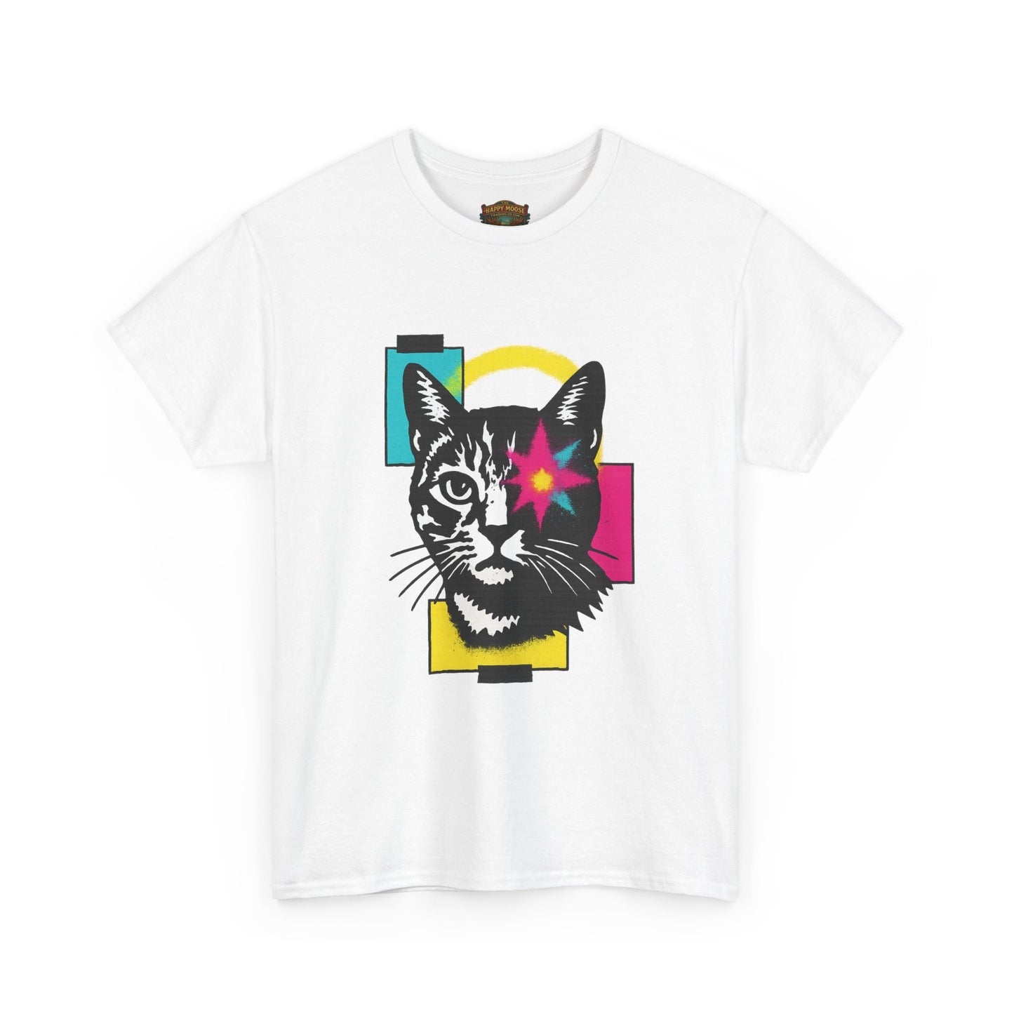Cat Graphic T-Shirt — CAT Print