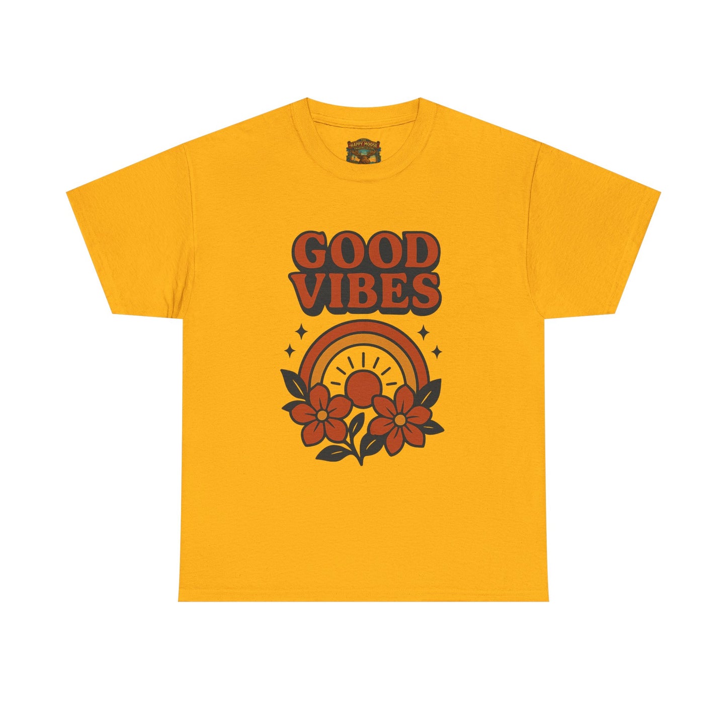 Good Vibes T-Shirt | Positive Typography Tee