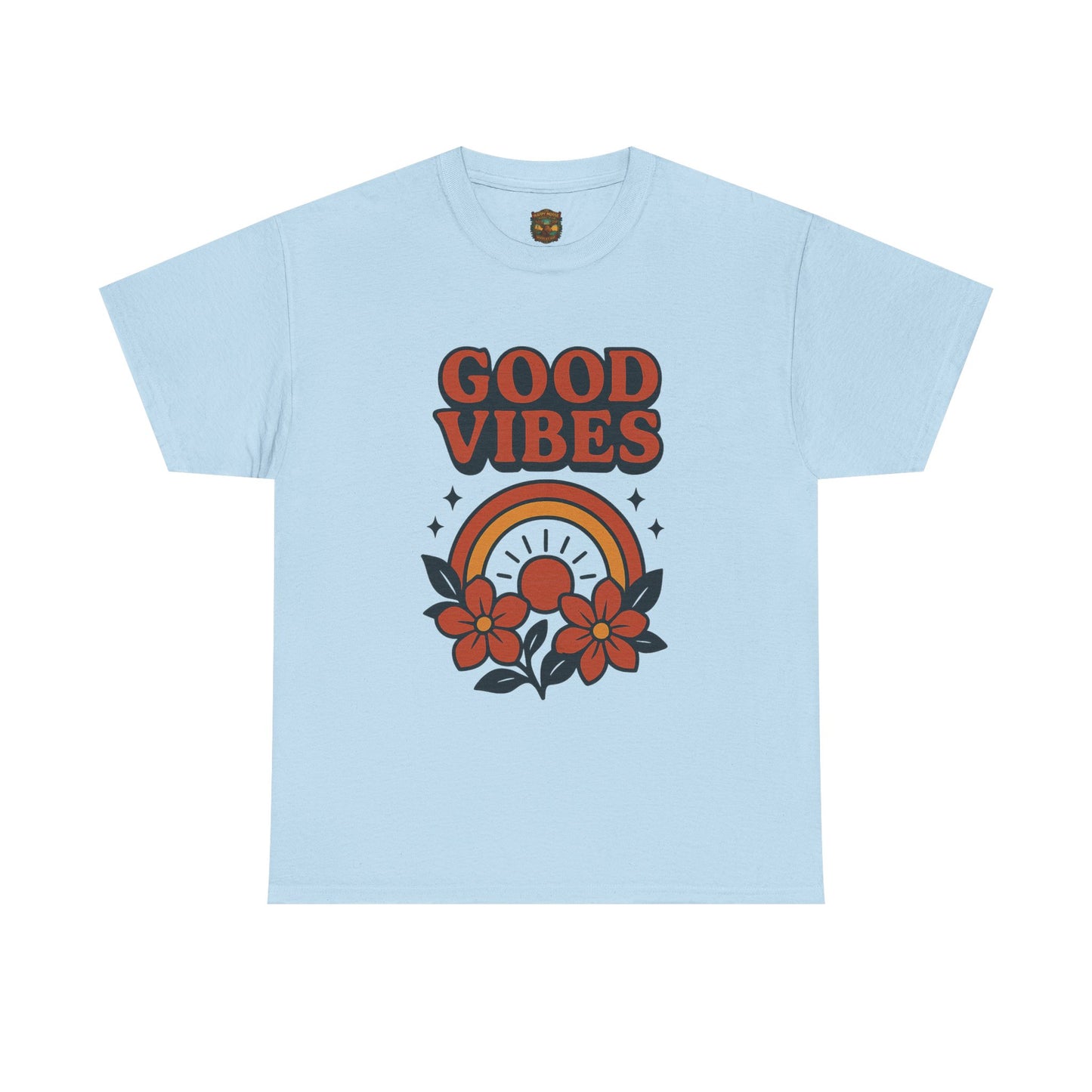 Good Vibes T-Shirt | Positive Typography Tee