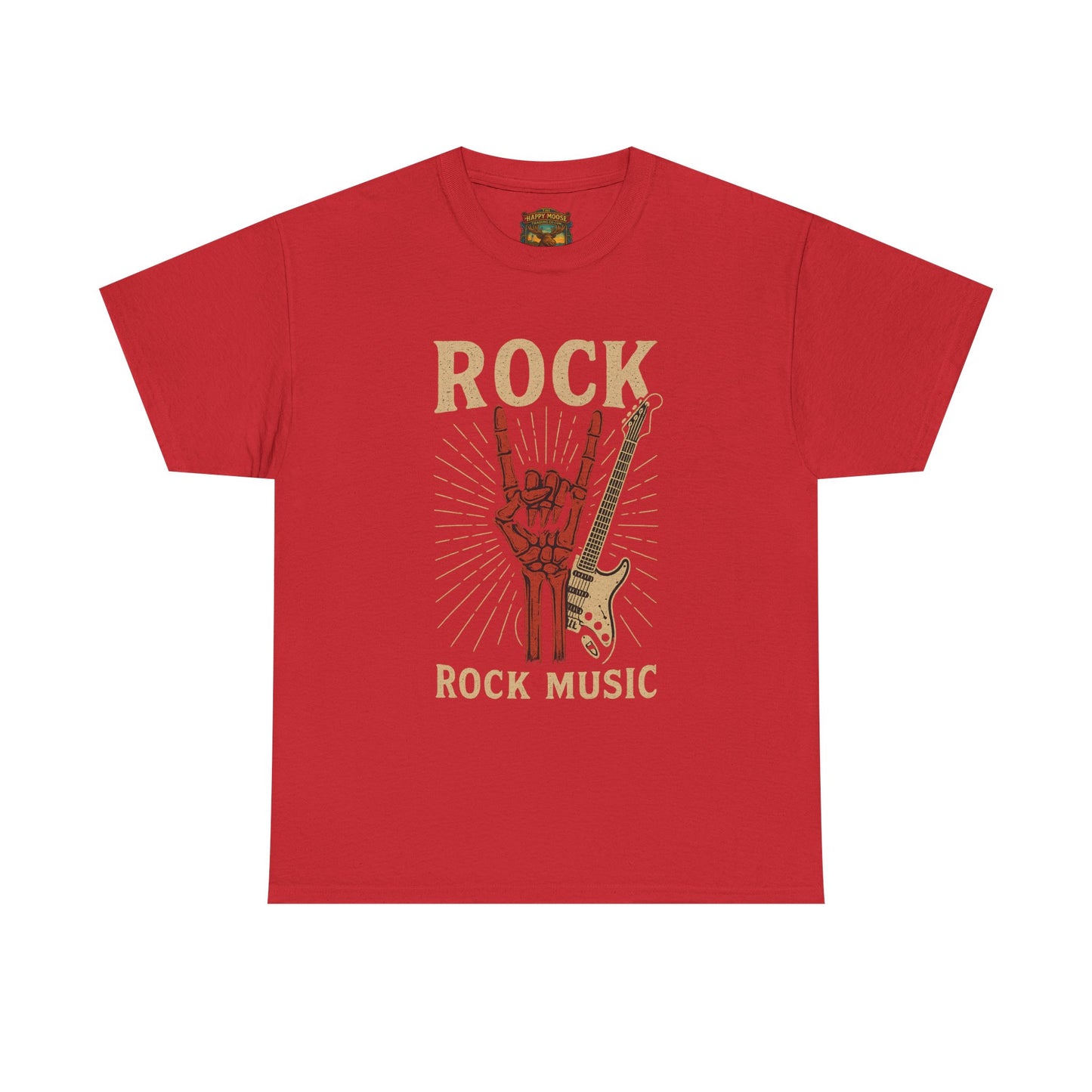 ROCK Graphic T-Shirt — Bold Minimalist Band Tee