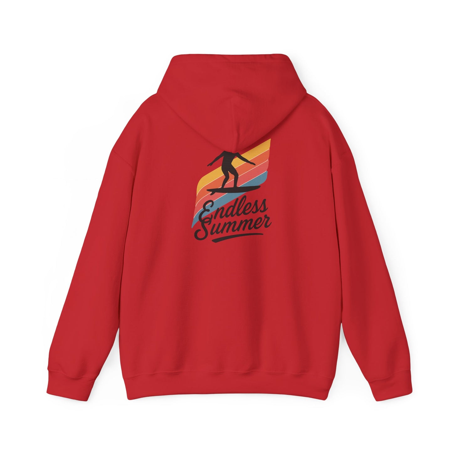 Endless Summer Surf Hoodie — Retro Sunset Skateboard Pullover