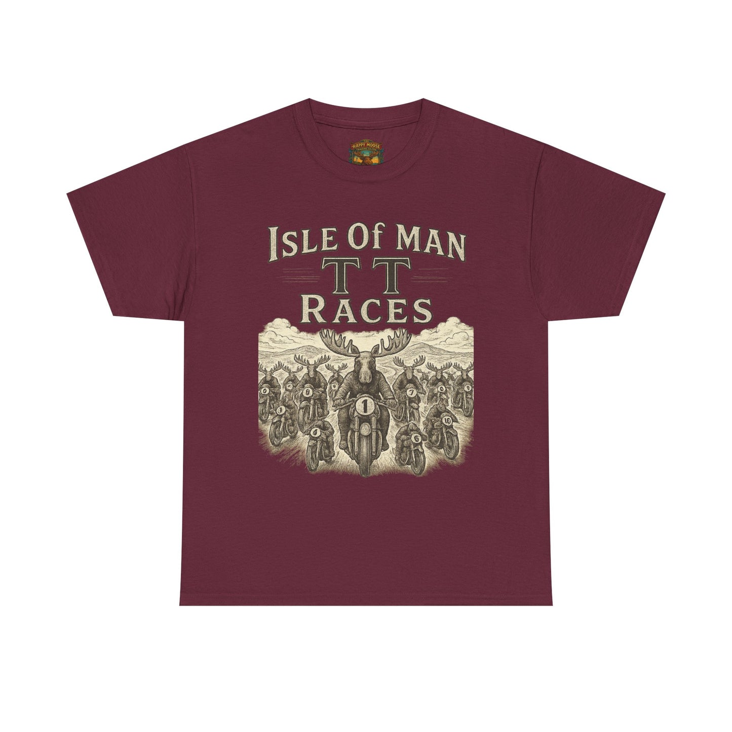 Isle of Man TT Races Vintage Motorcycle Tee