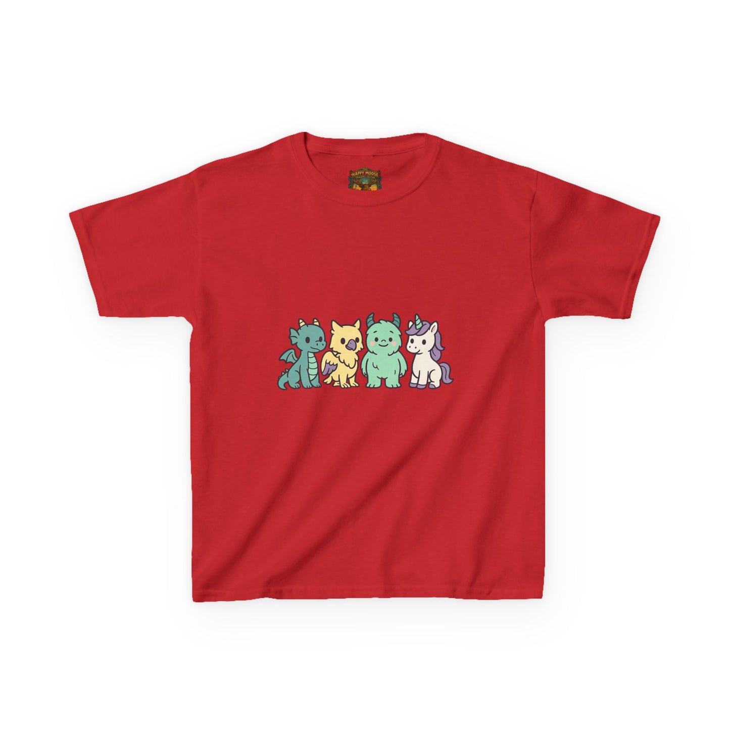 Kids Cat Crew T‑Shirt — Cute Pastel Kittens Graphic Tee for Children