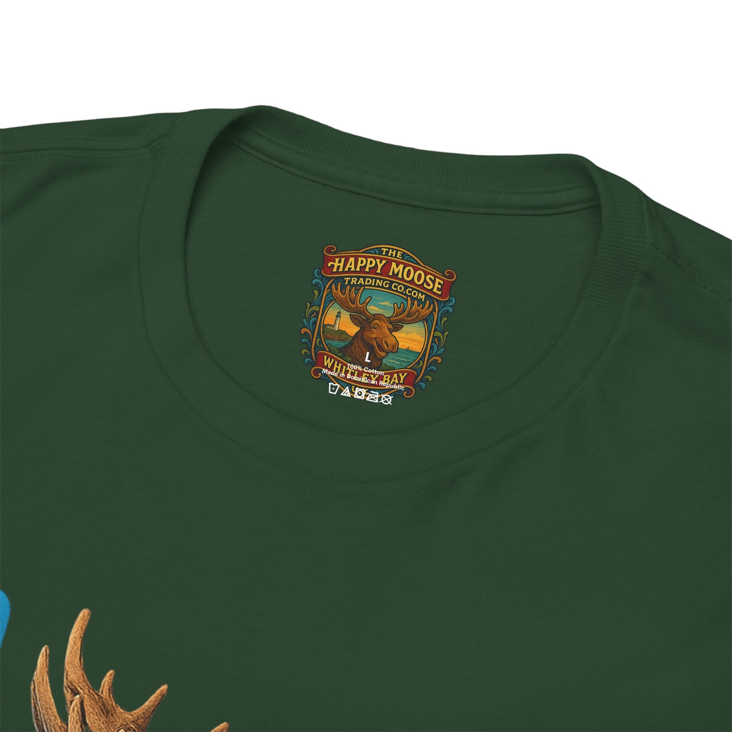 Moose Wars T‑Shirt — Funny Star Wars Inspired Moose with Lightsaber