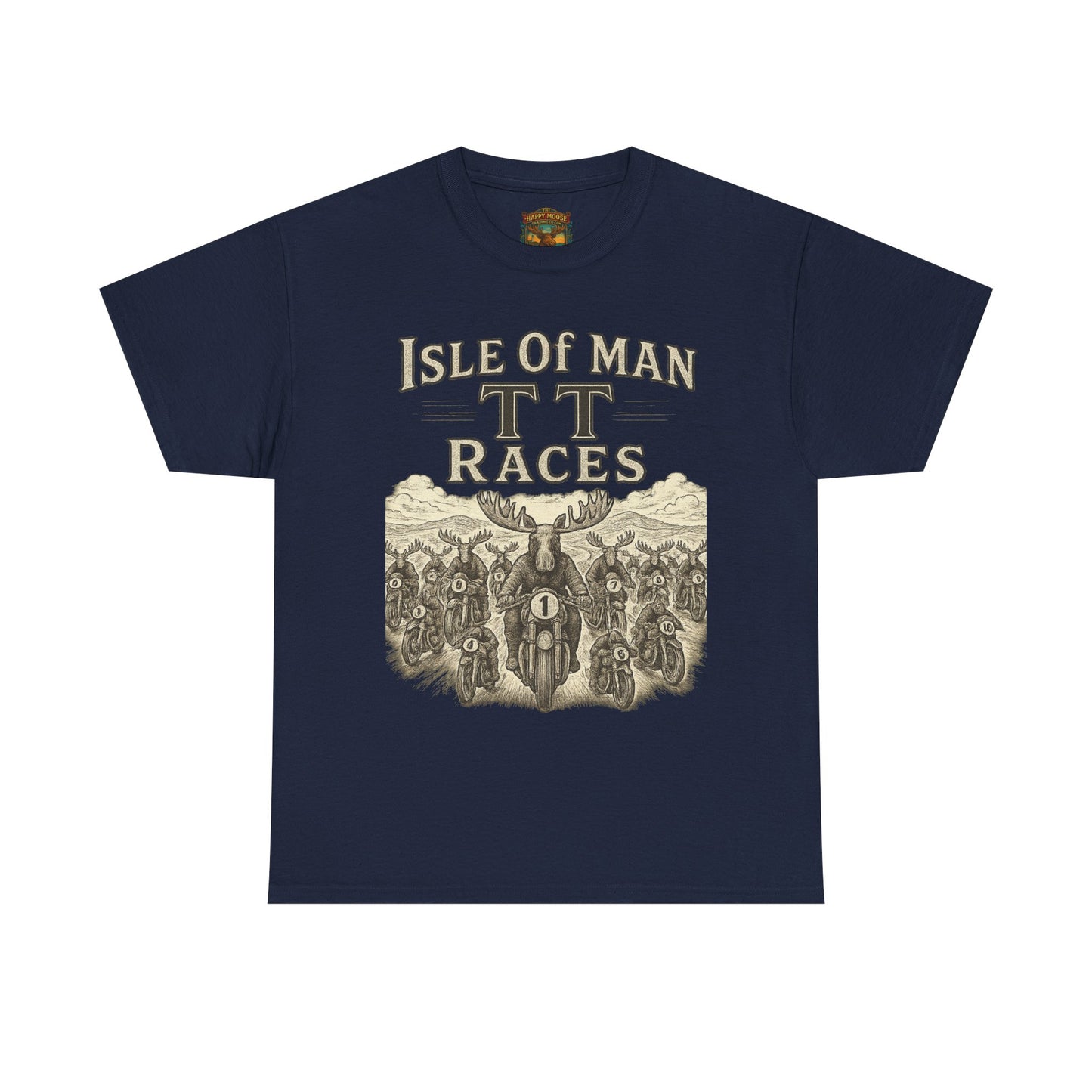 Isle of Man TT Races Vintage Motorcycle Tee
