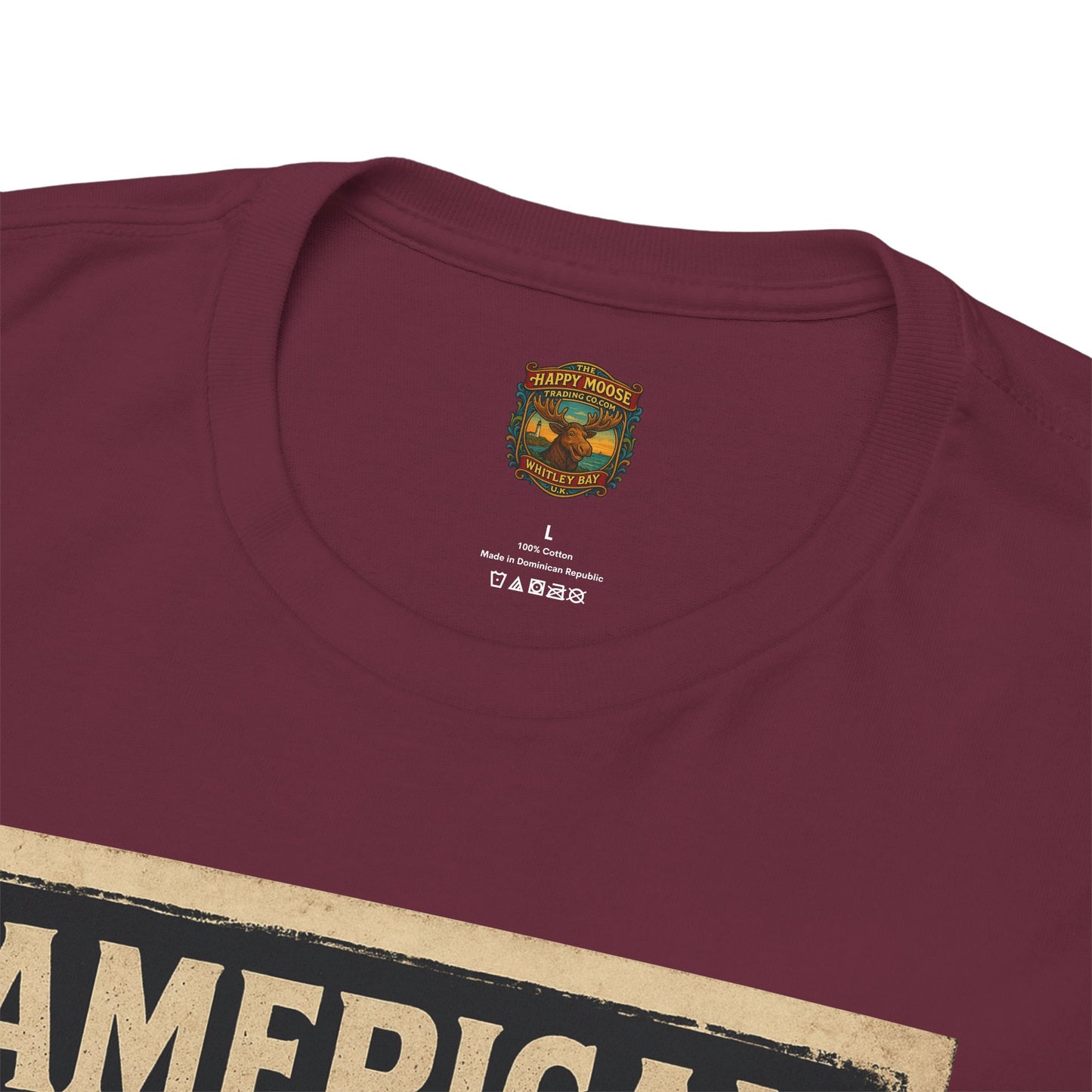 American Iron motorcycle poster Tee | Born to Ride vintage biker graphic T-Shirt