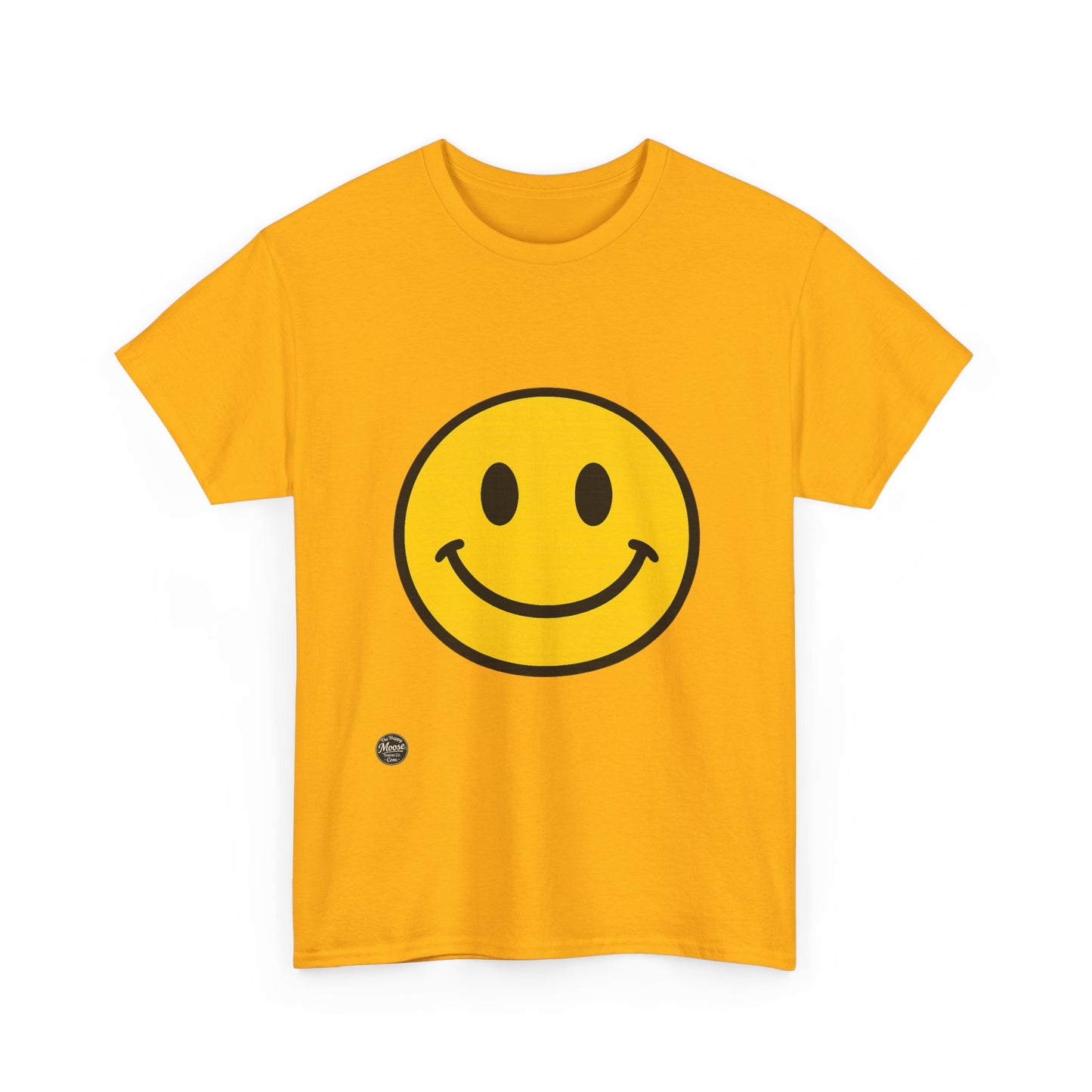 Smiley Face Graphic Tee — Retro Happy Emoji T-Shirt