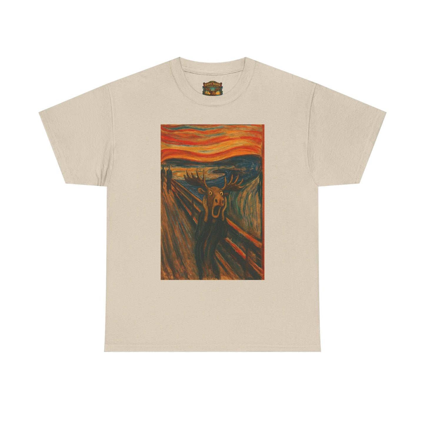 The Scream Art Print T‑Shirt — Vintage Expressionist Graphic Tee