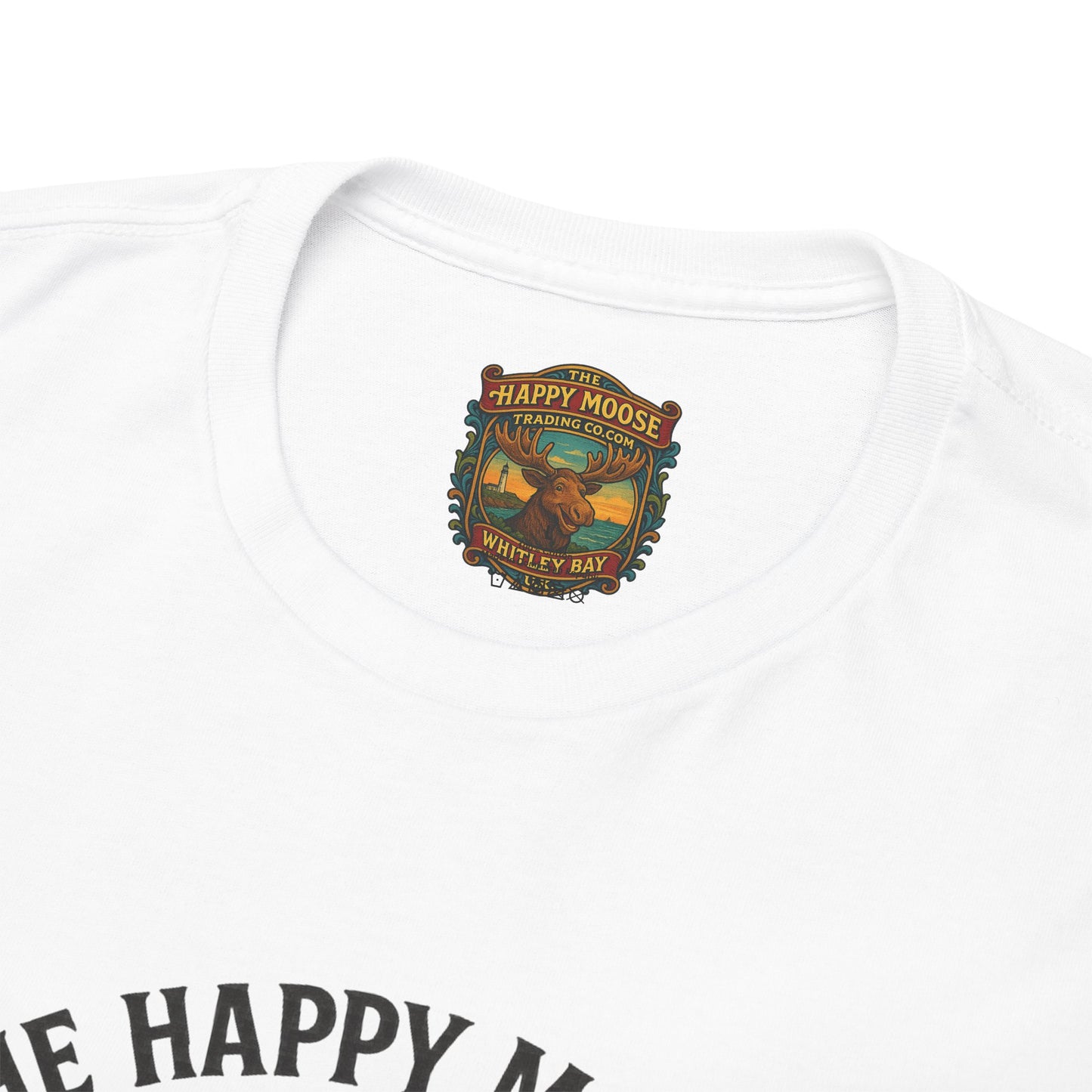 Happy Moose Motorcycle Club Route 66 T-Shirt | Moose Biker Tee