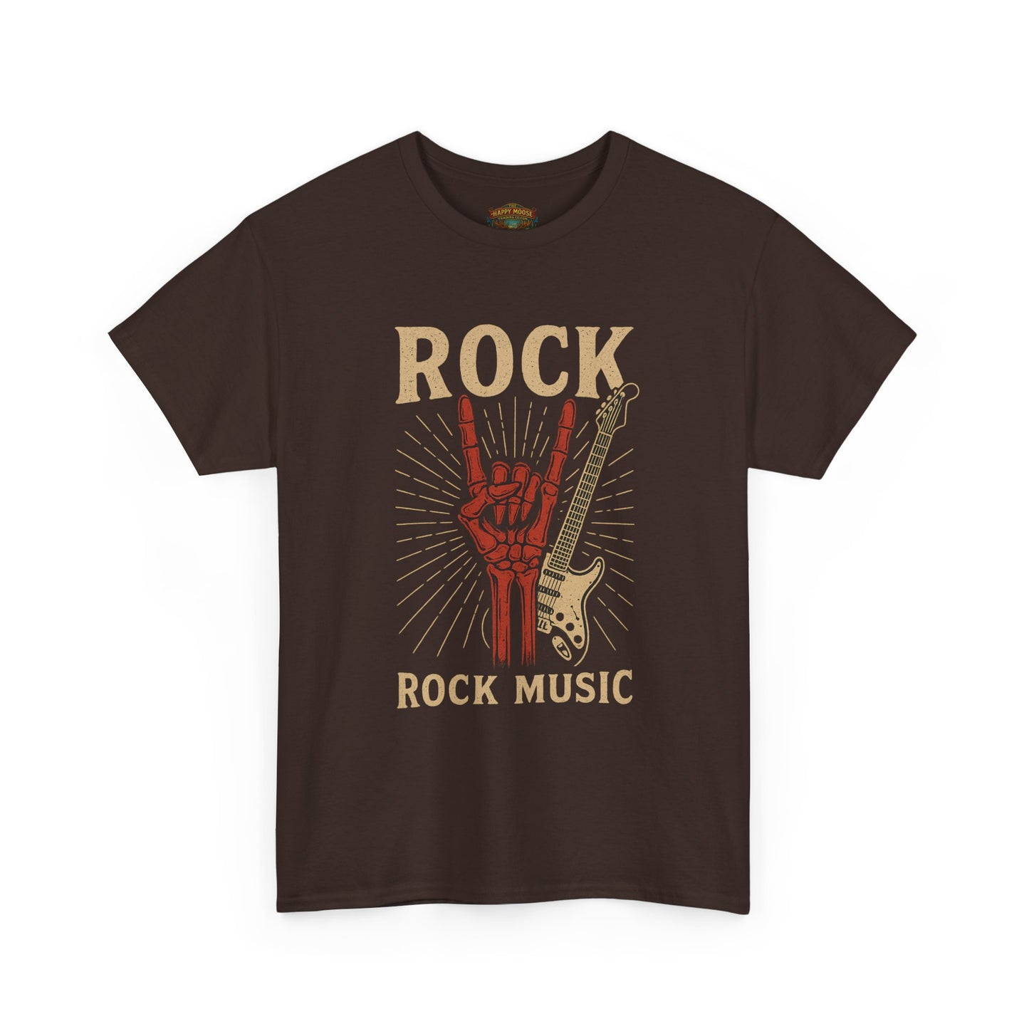 ROCK Graphic T-Shirt — Bold Minimalist Band Tee