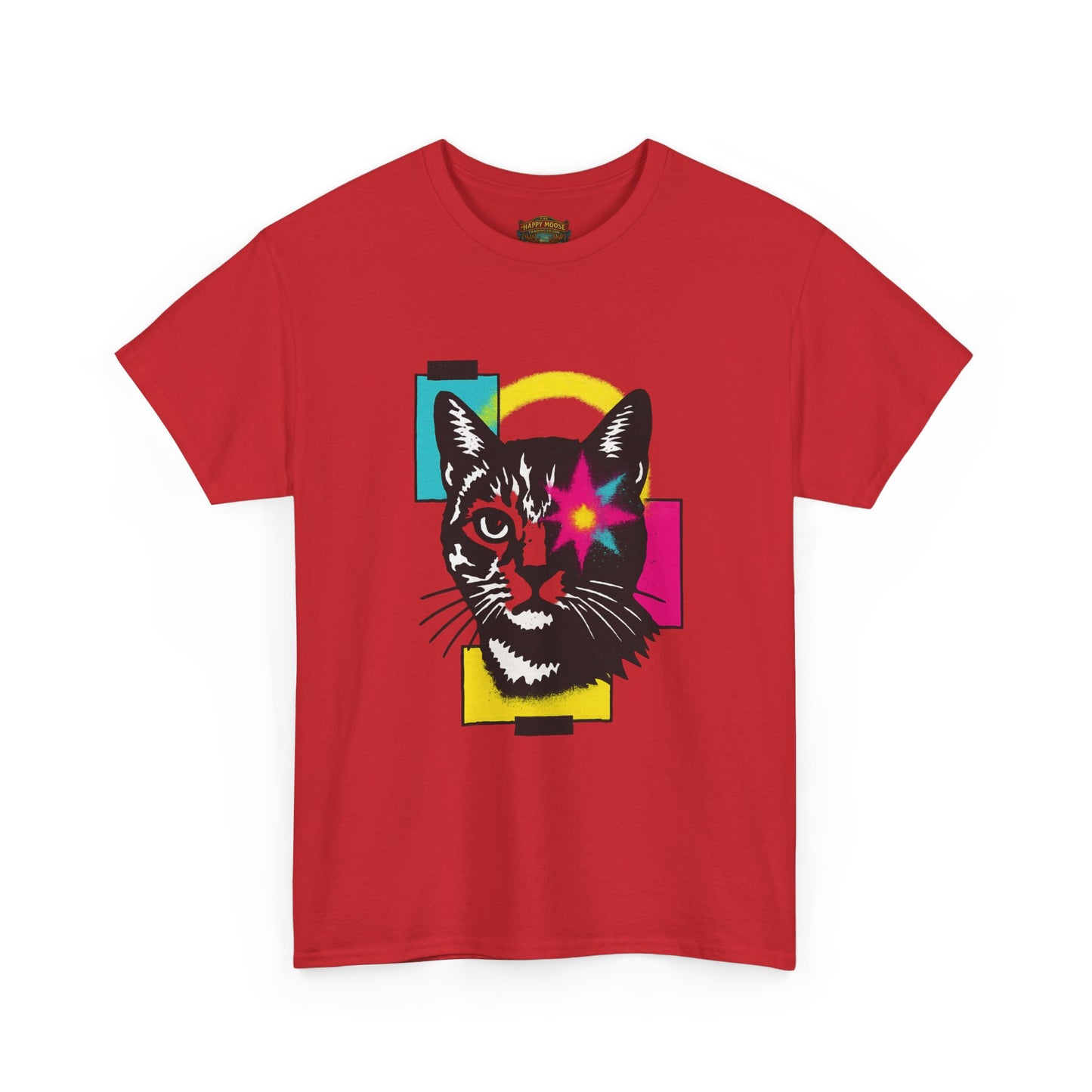 Cat Graphic T-Shirt — CAT Print