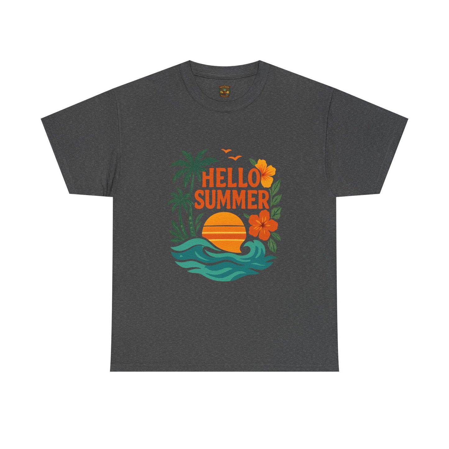 Hello Summer T-Shirt | Hello Summer Graphic Tee, Summer Slogan Shirt