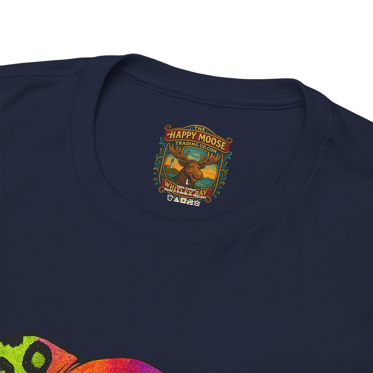 Colorful Leopard Print Elephant T-Shirt