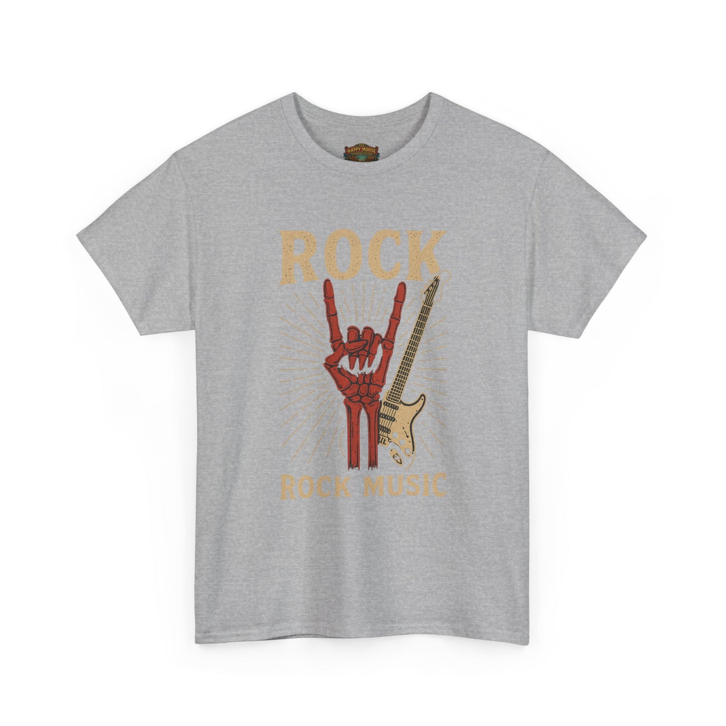 ROCK Graphic T-Shirt — Bold Minimalist Band Tee