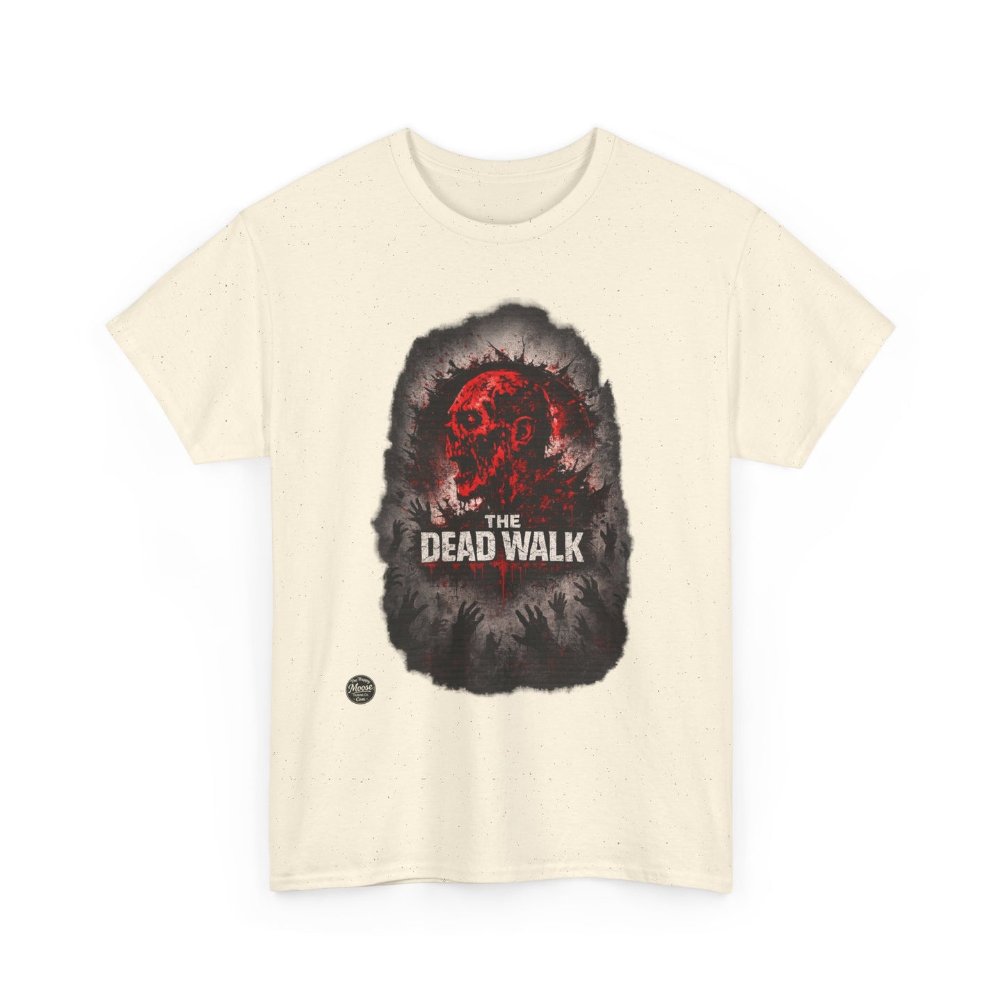 Zombie Graphic Tee — "The Dead Walk" Horror T-Shirt EZ003