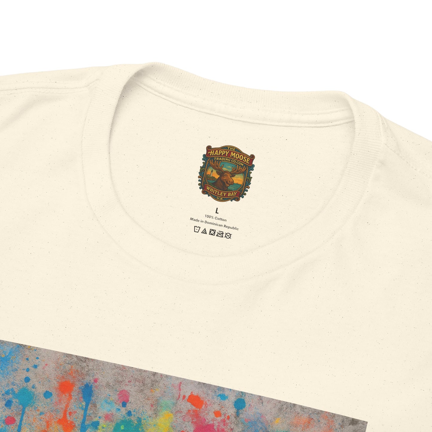 Psychedelic Highland Cow T-Shirt | Retro Rainbow Cow Art 8