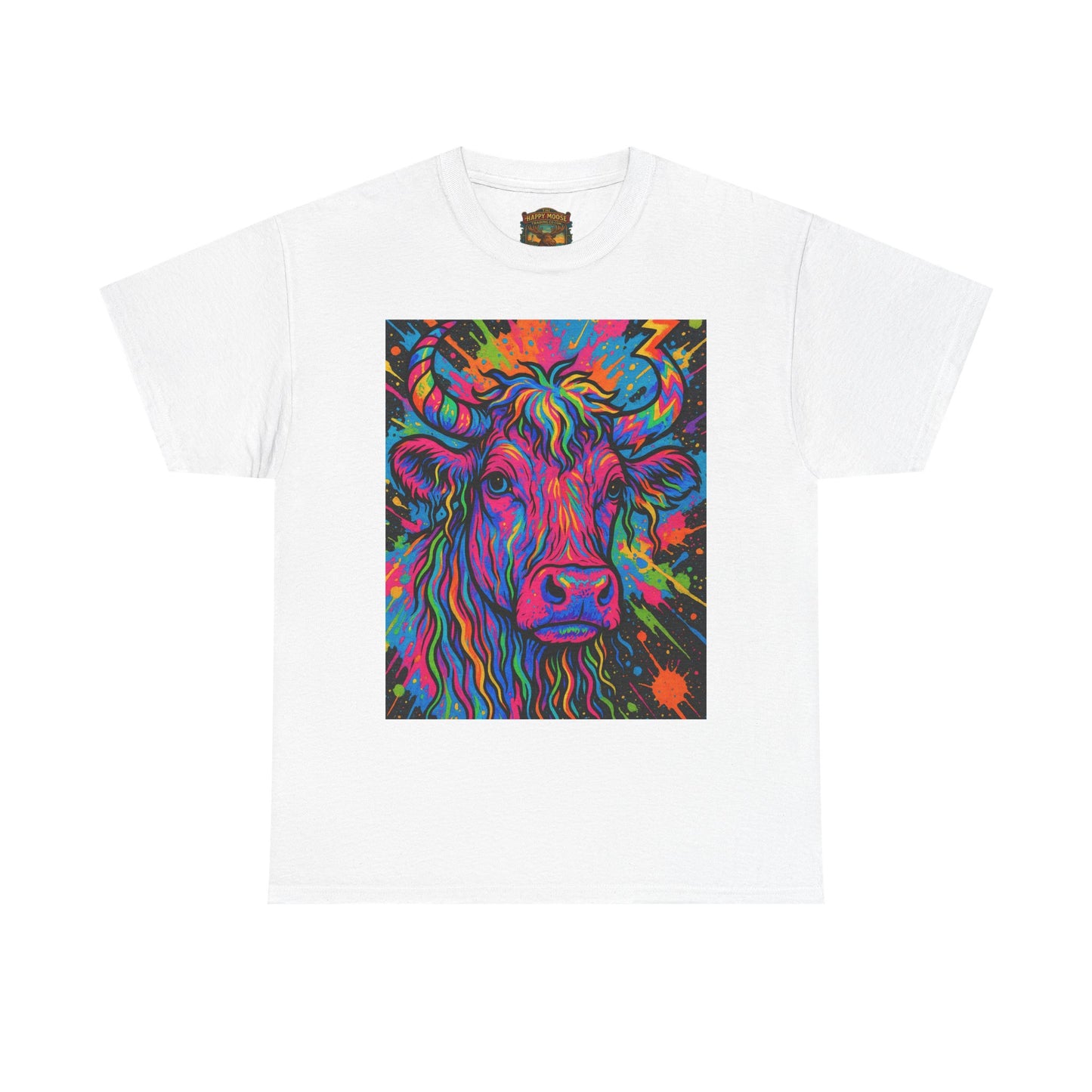 Psychedelic Cow Art Tee