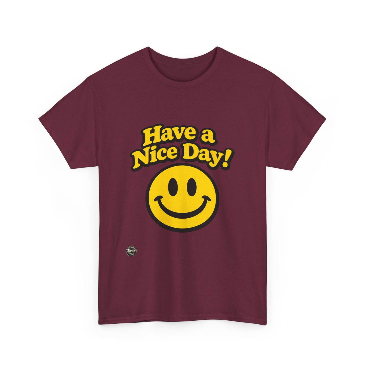 Have a Nice Day! Smiley Face T-Shirt E564D